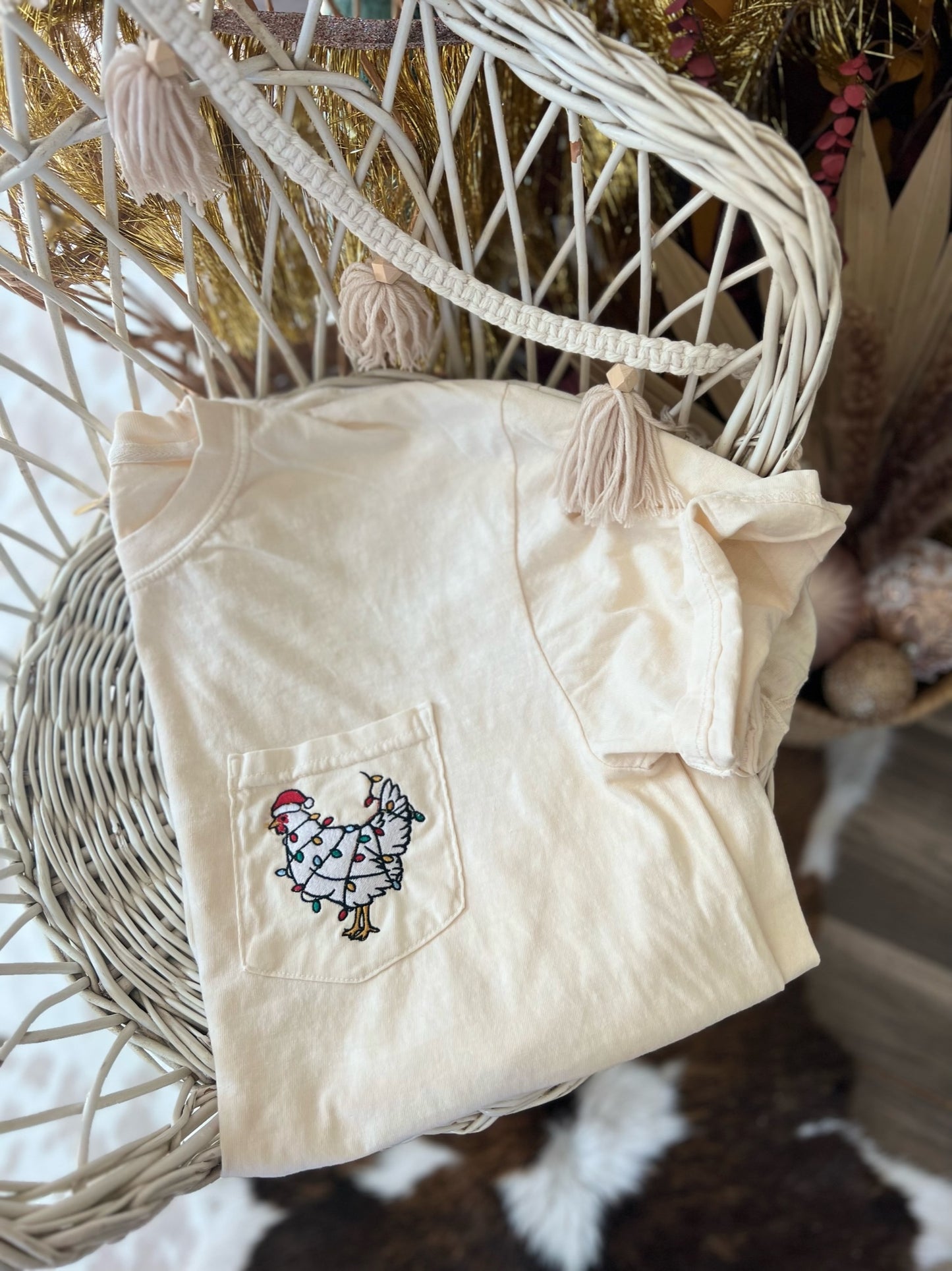 Christmas Lights Chicken | Handmade