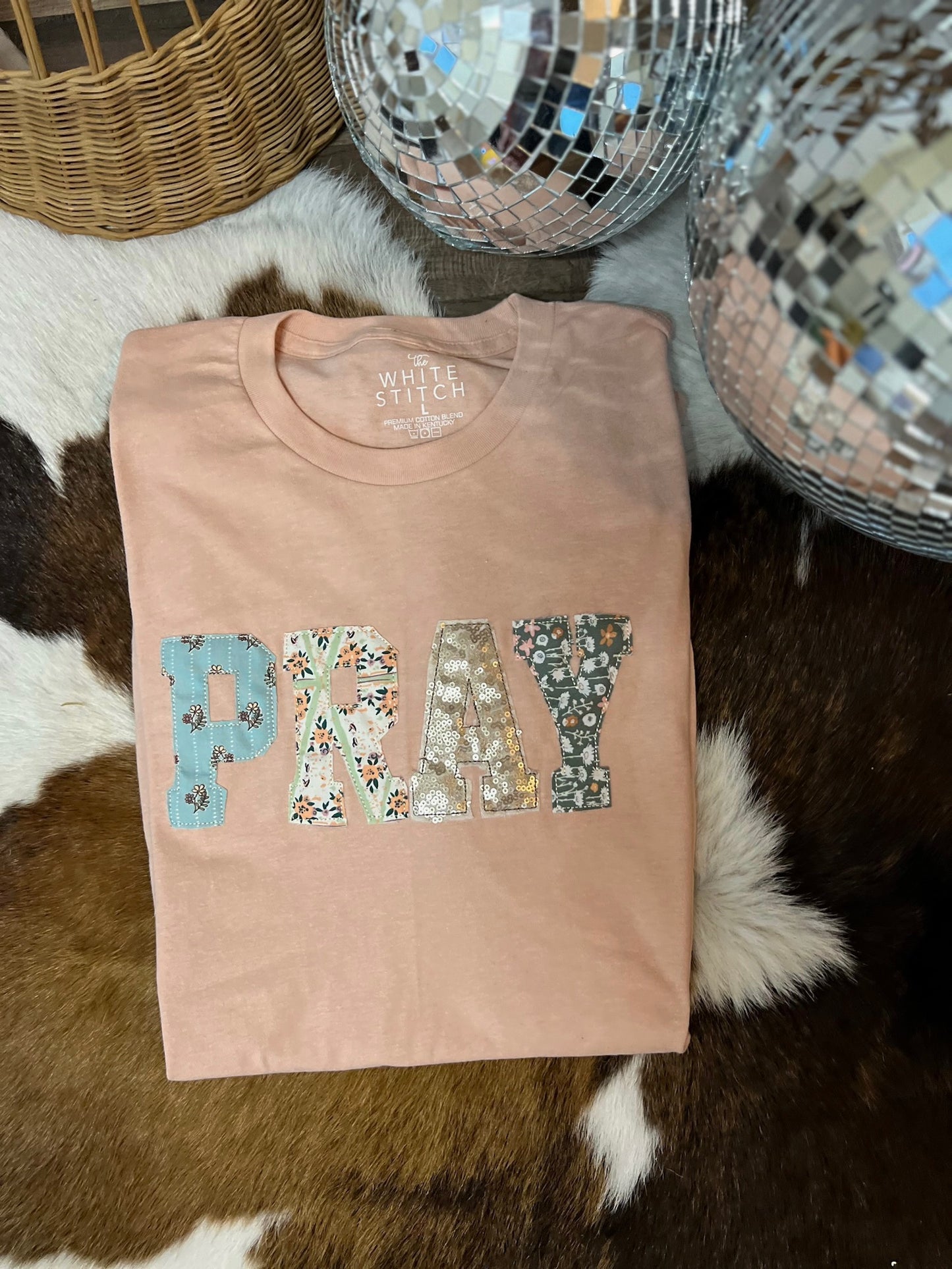 Pray Hodgepodge | Handmade | Peach