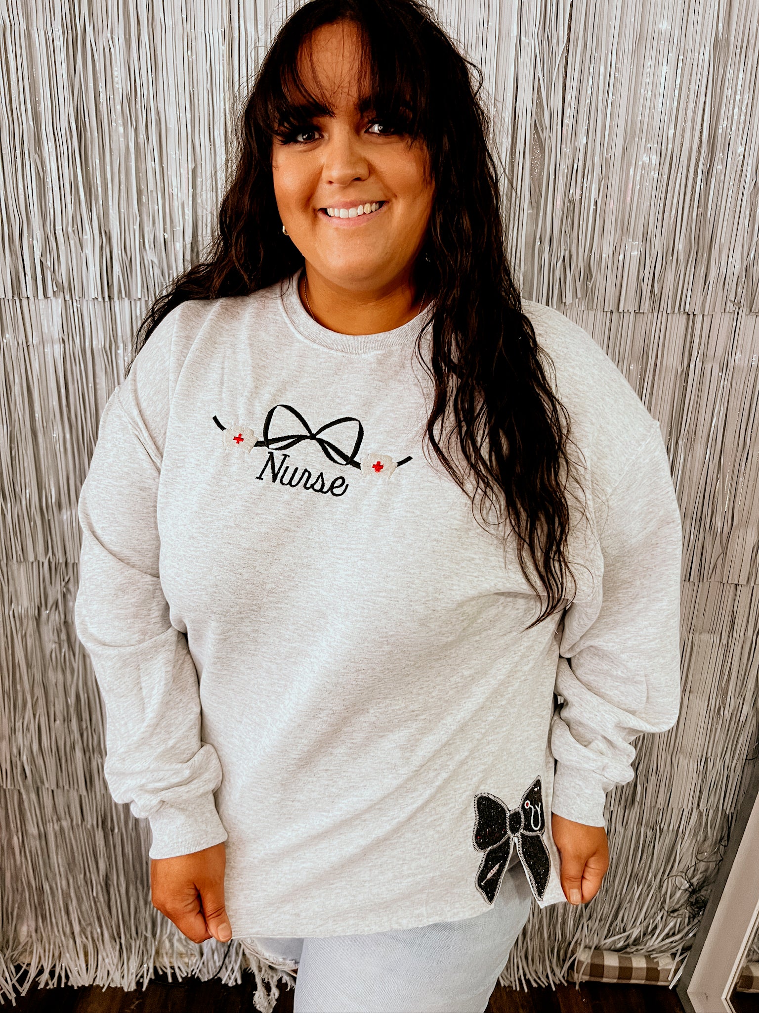 Nurse monogram sweatshirt online