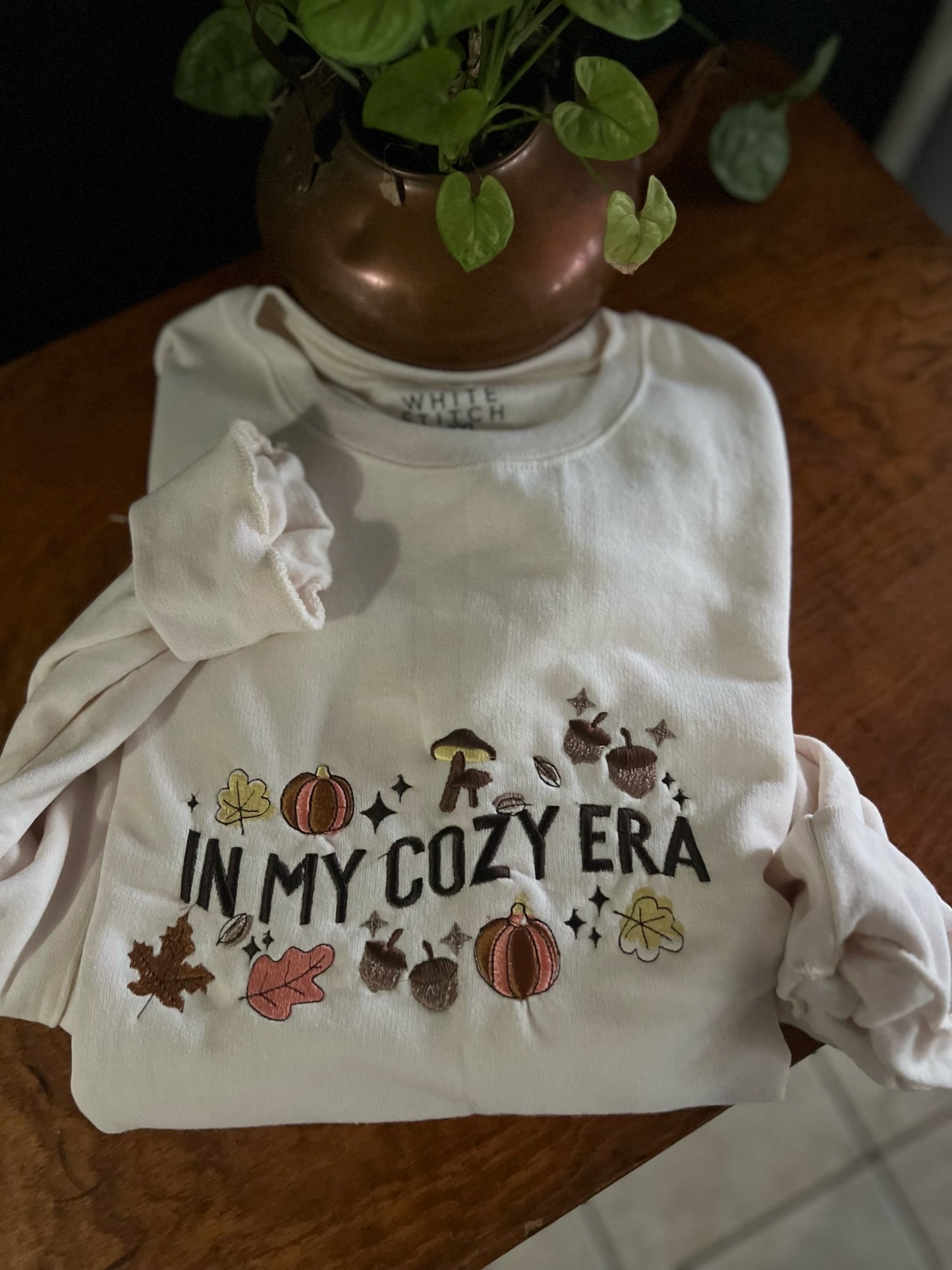 Cozy Era Handmade Sweatshirt | Cream