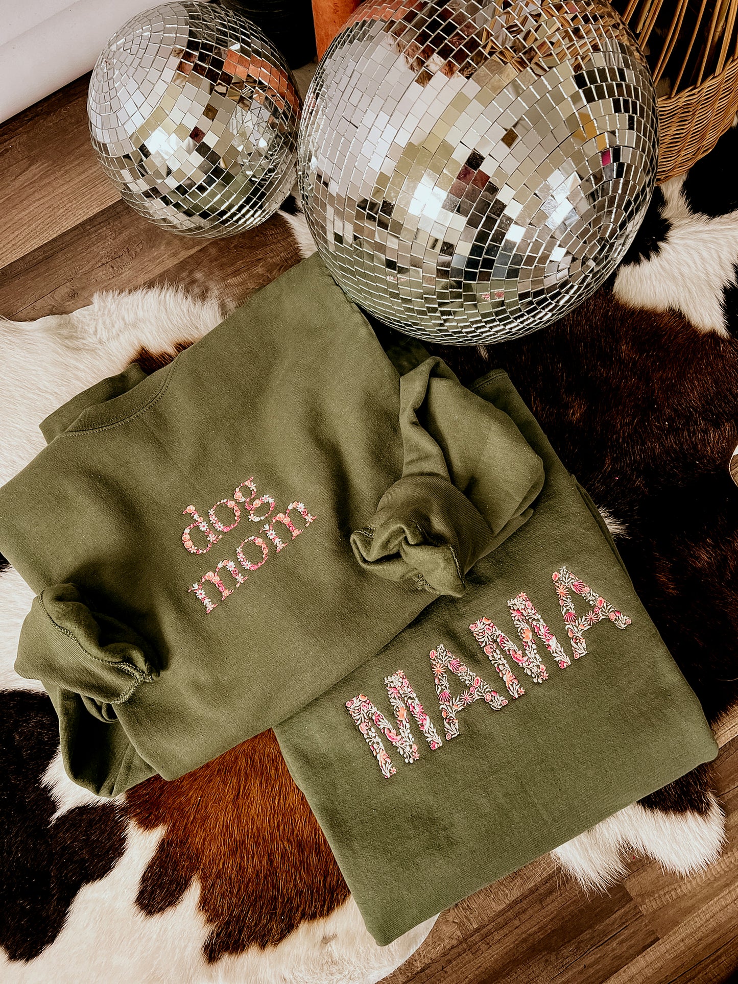 Mama Spring Floral | Handmade | Green