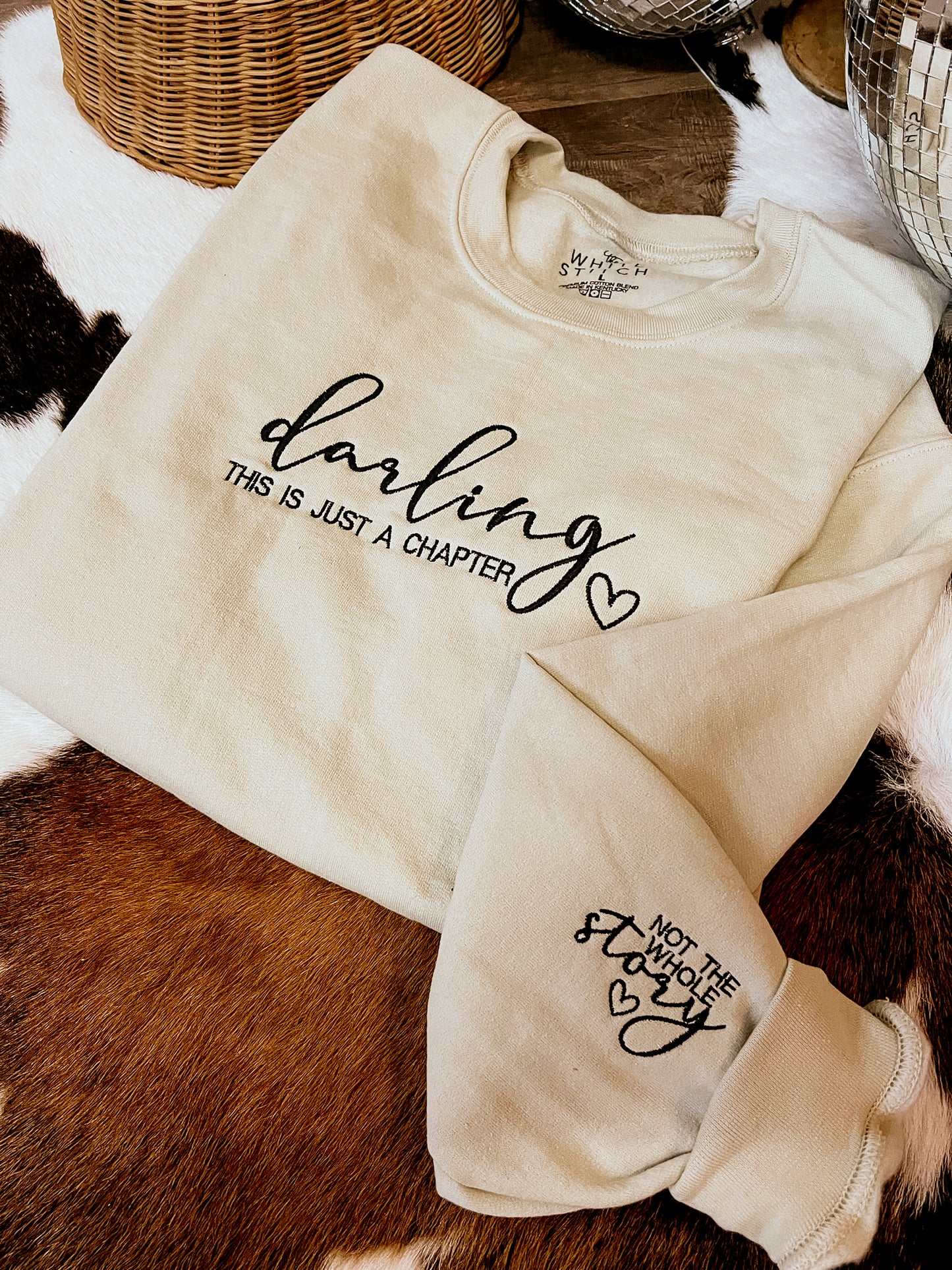 Darling This Is Just A Chapter| Handmade