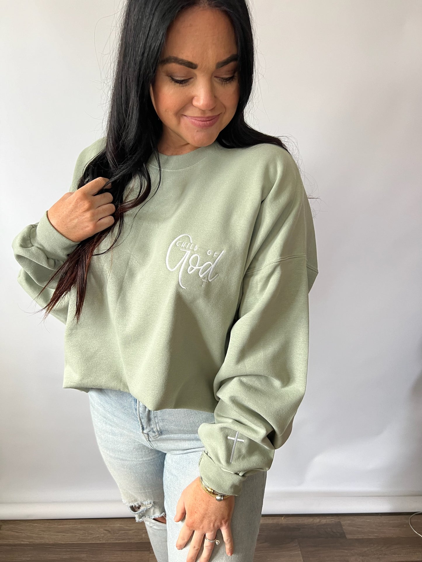Child Of God | Handmade Sweatshirt