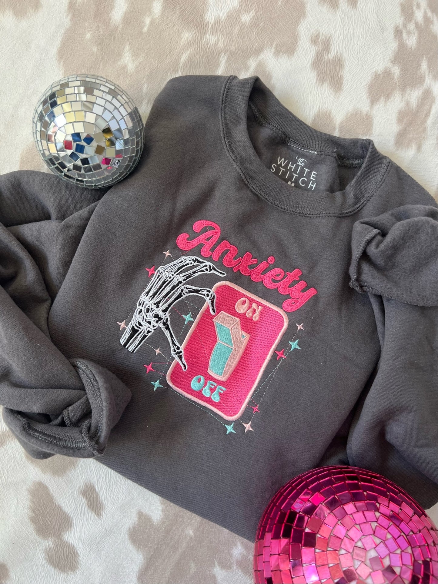 Anxiety Switch | Handmade Sweatshirt