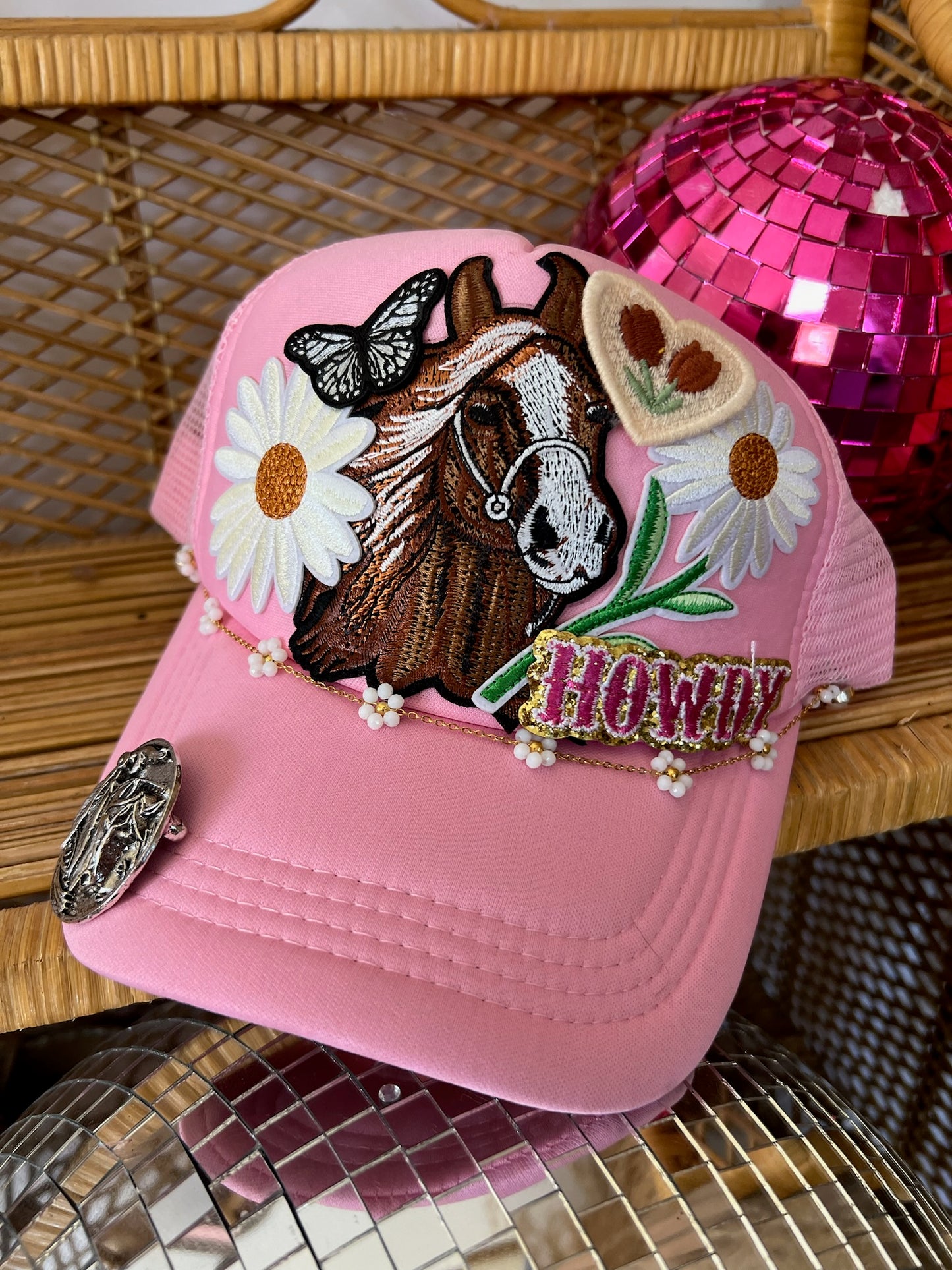 ONE OF A KIND PATCH TRUCKER HAT | Horse