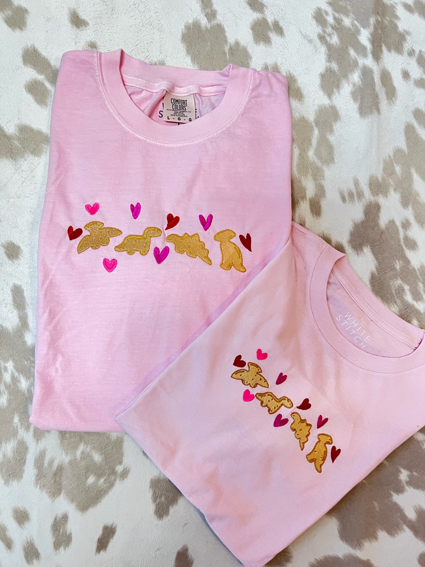 Dino Nuggies | Handmade | Pink