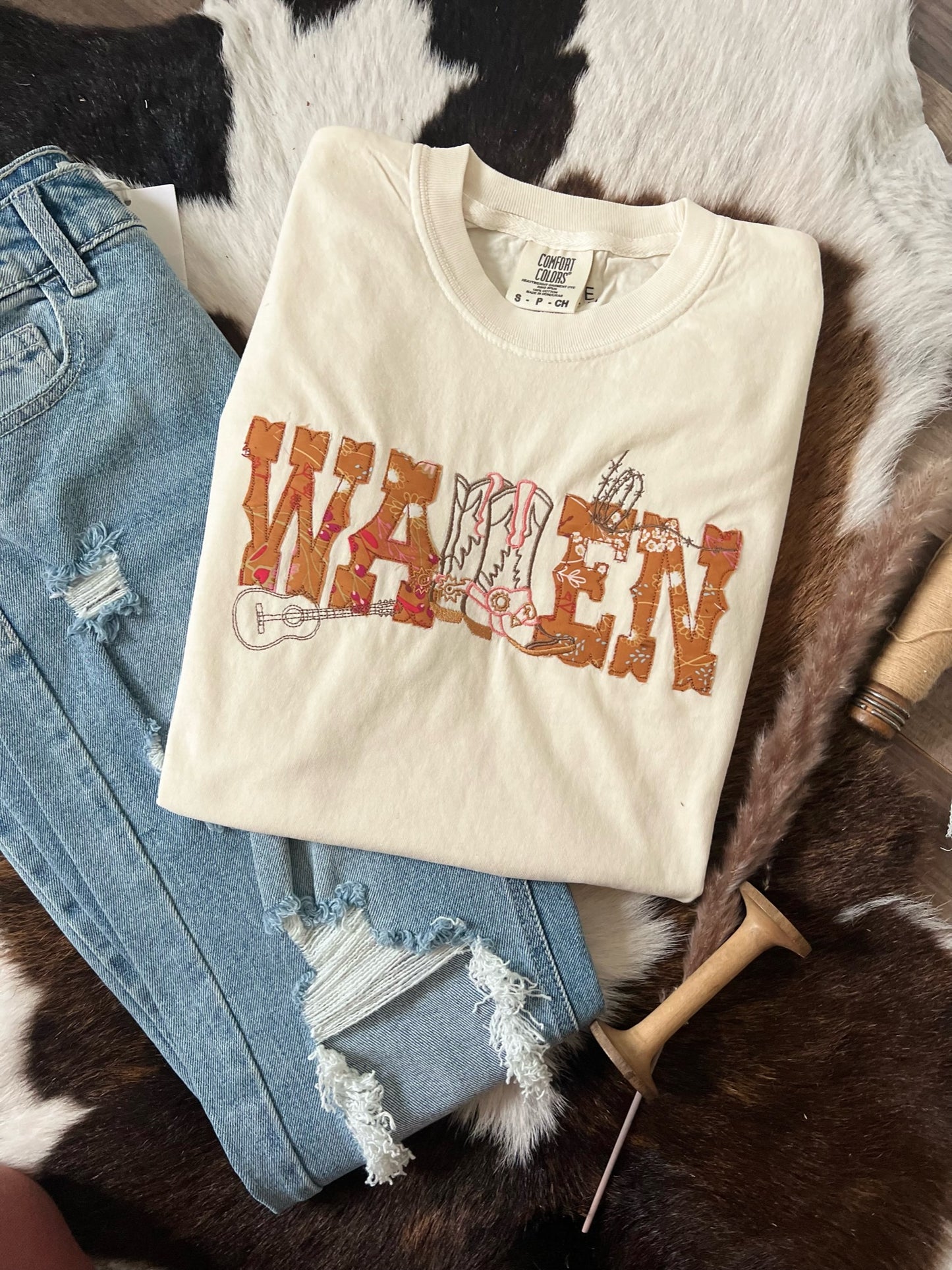 Broadway Girls Country Music Tee | Ivory