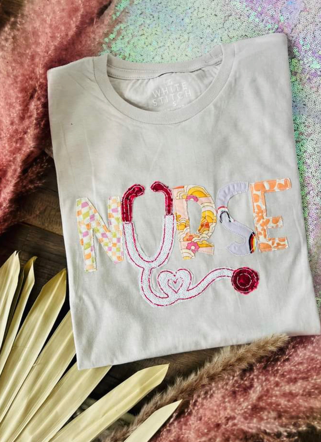 Nurse Stethoscope Handmade Tee