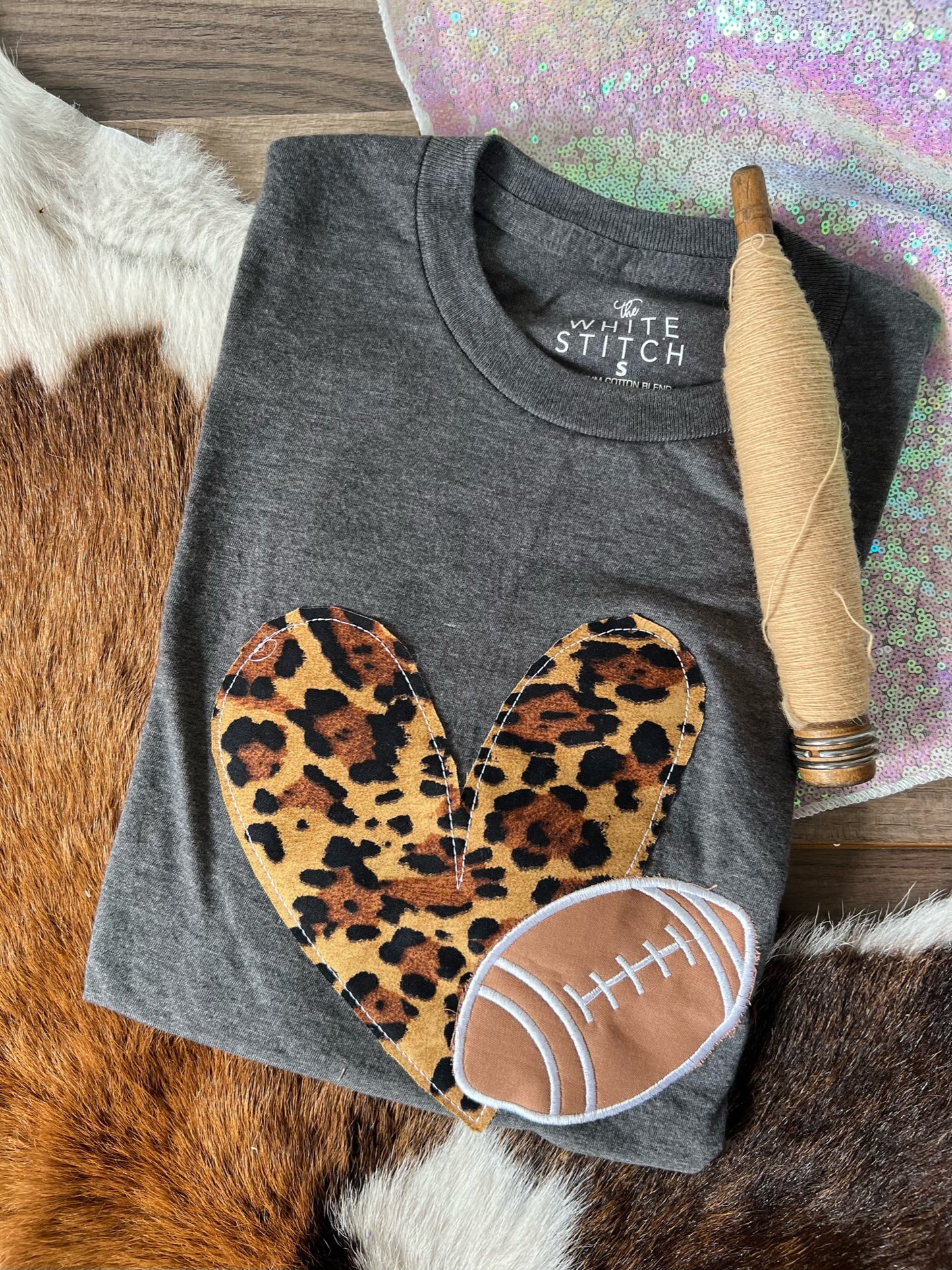 LOVE Sports | Handmade Applique Tee