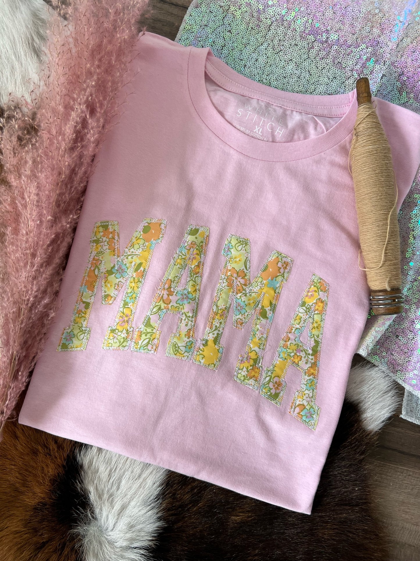 Mama Handmade Tee | Spring Floral