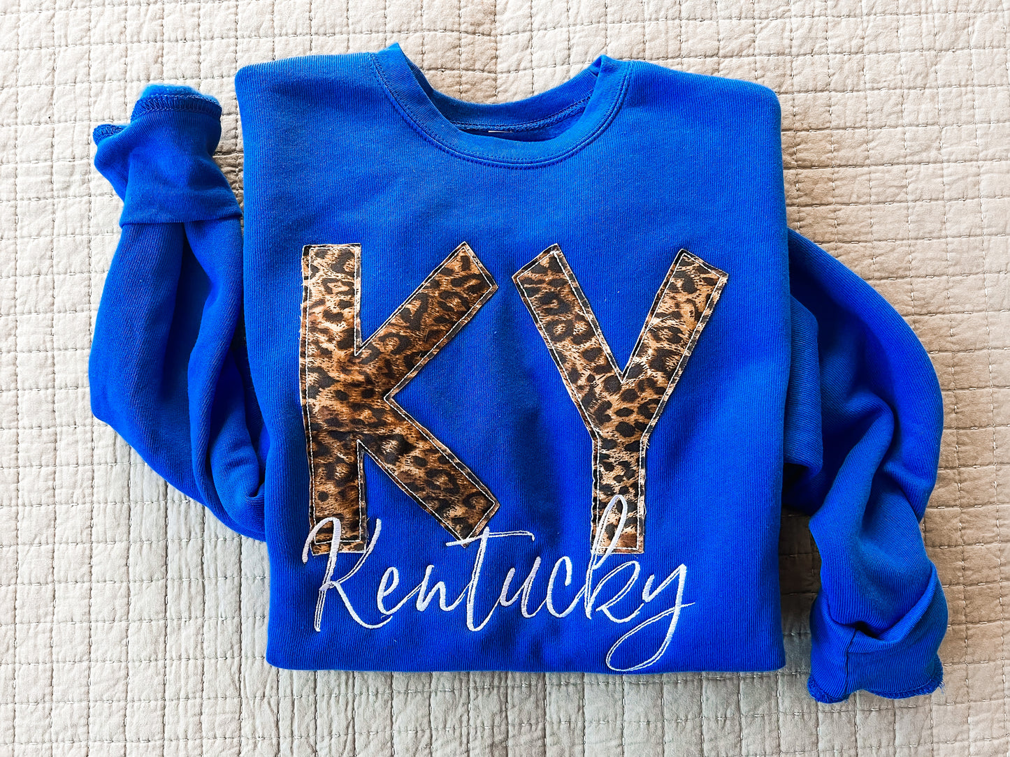 Leopard State Pride | Handmade Sweatshirt