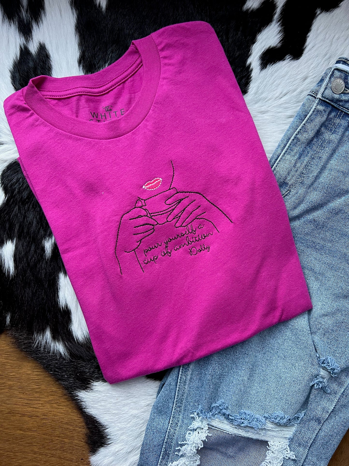 Cup Of Ambition | Handmade Tee