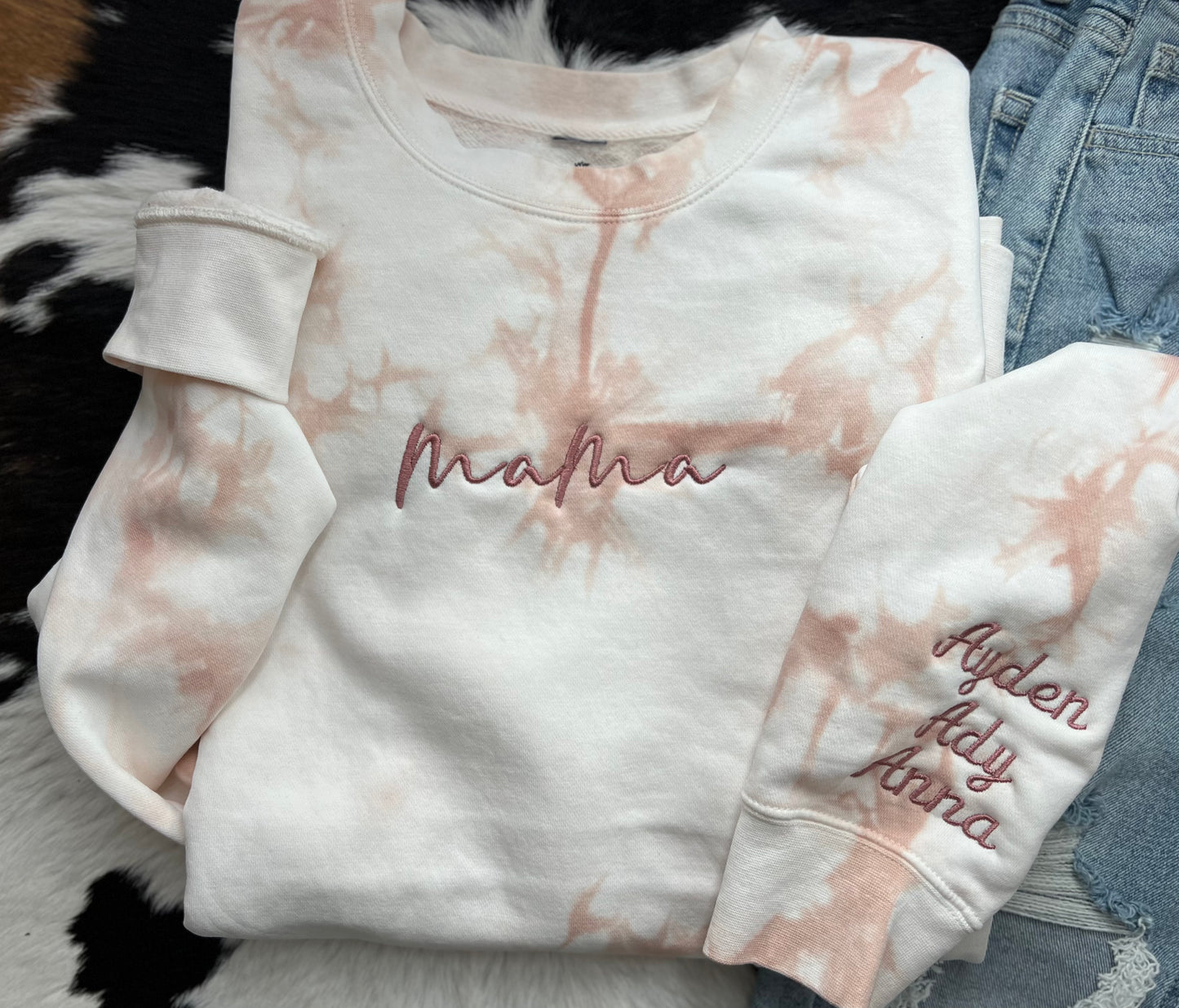 Name Marble Sweatshirt | Customizable