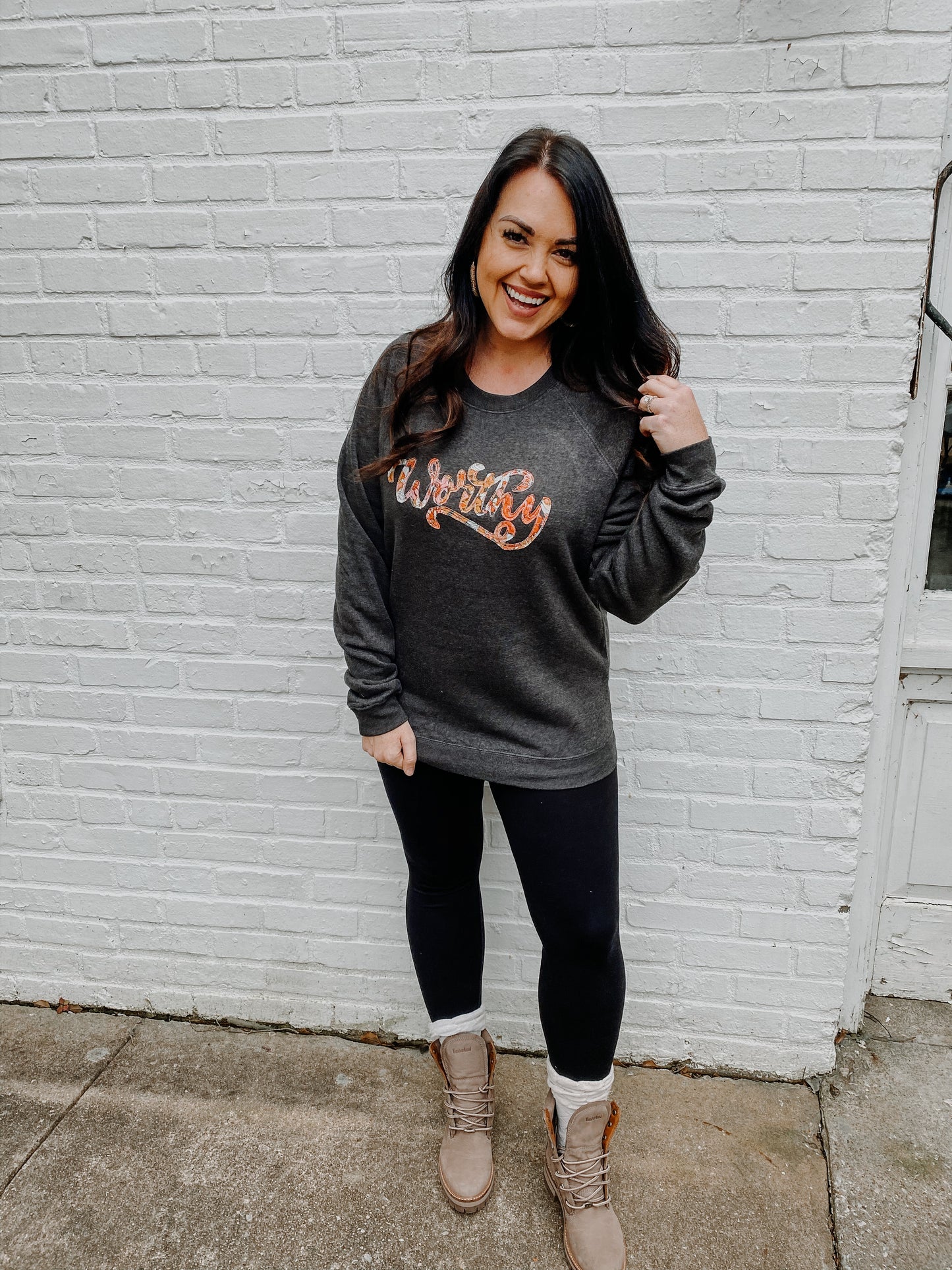 Worthy Sweatshirt | Handmade