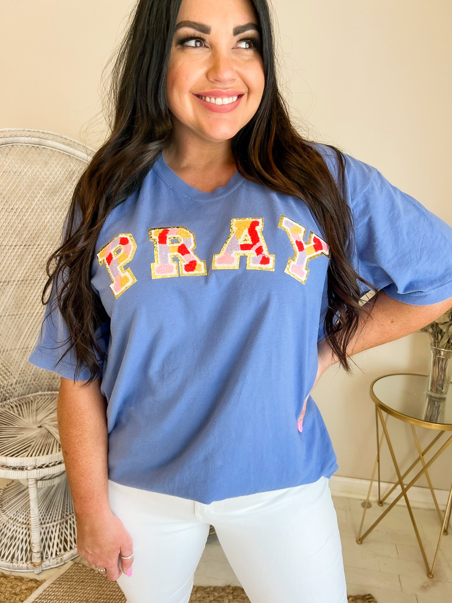 PRAY Comfort Colors | Patch tee