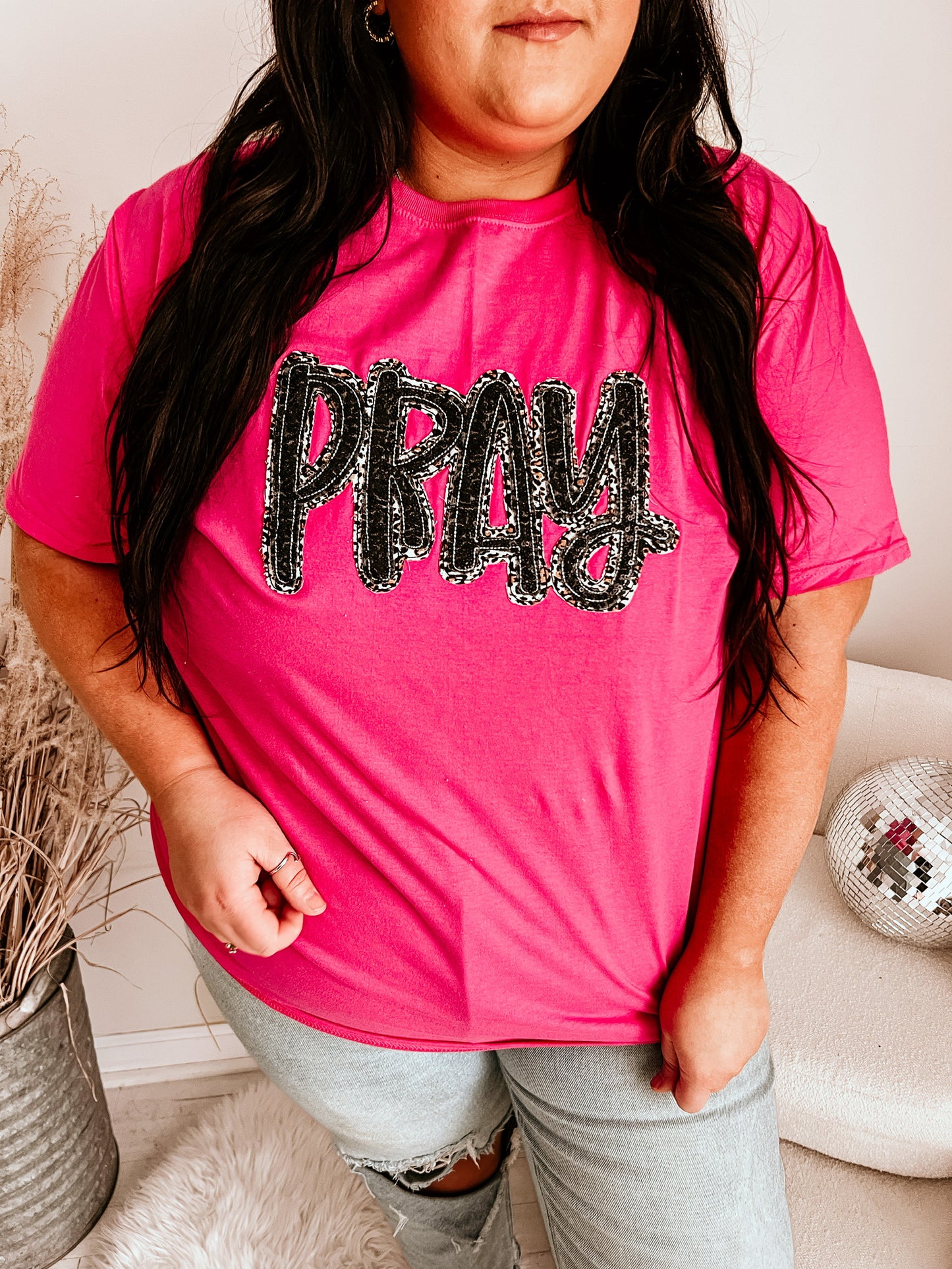 Sequins Pray | Black