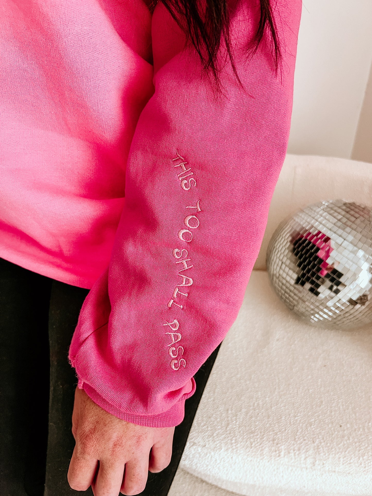 It's Okay To Not Be Okay | Handmade Sweatshirt