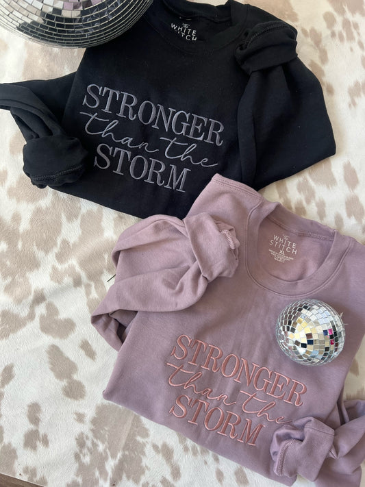 Stronger Than The Storm | Handmade | Parton Purple