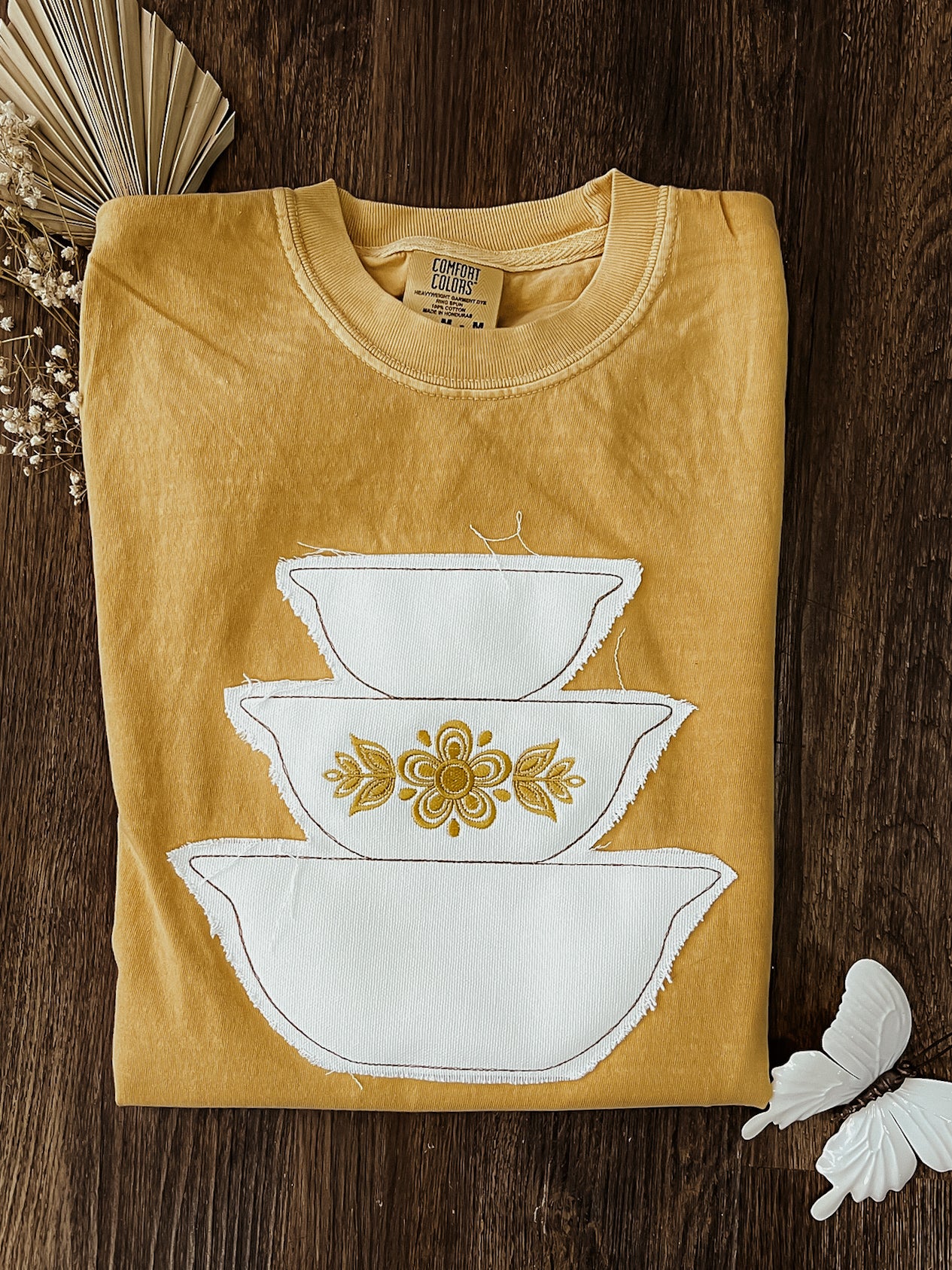 Vintage Bowl Set |Butterfly| Denim