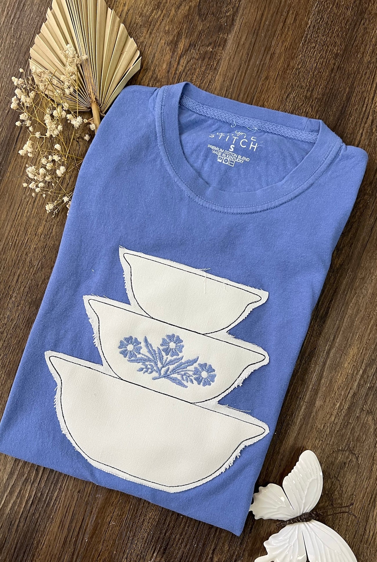 Vintage Bowl Set |Cornflower| Denim