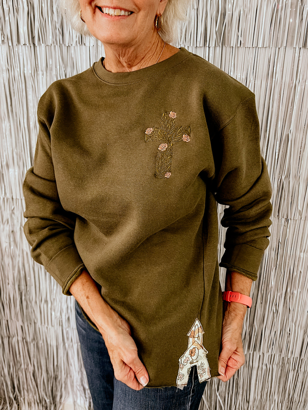 Cross Church House Sweatshirt | Customizable