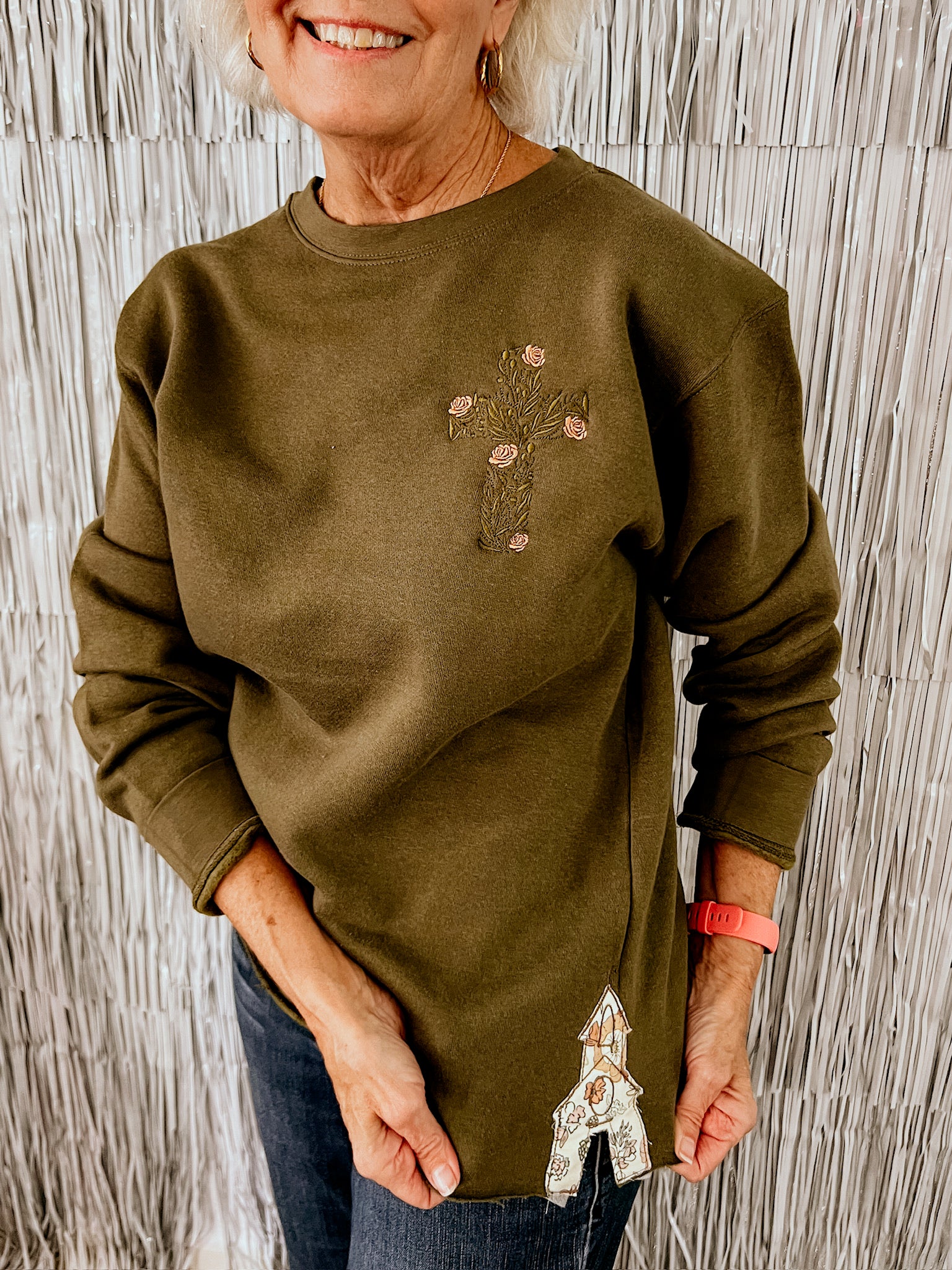 Cross Church House Sweatshirt | Customizable