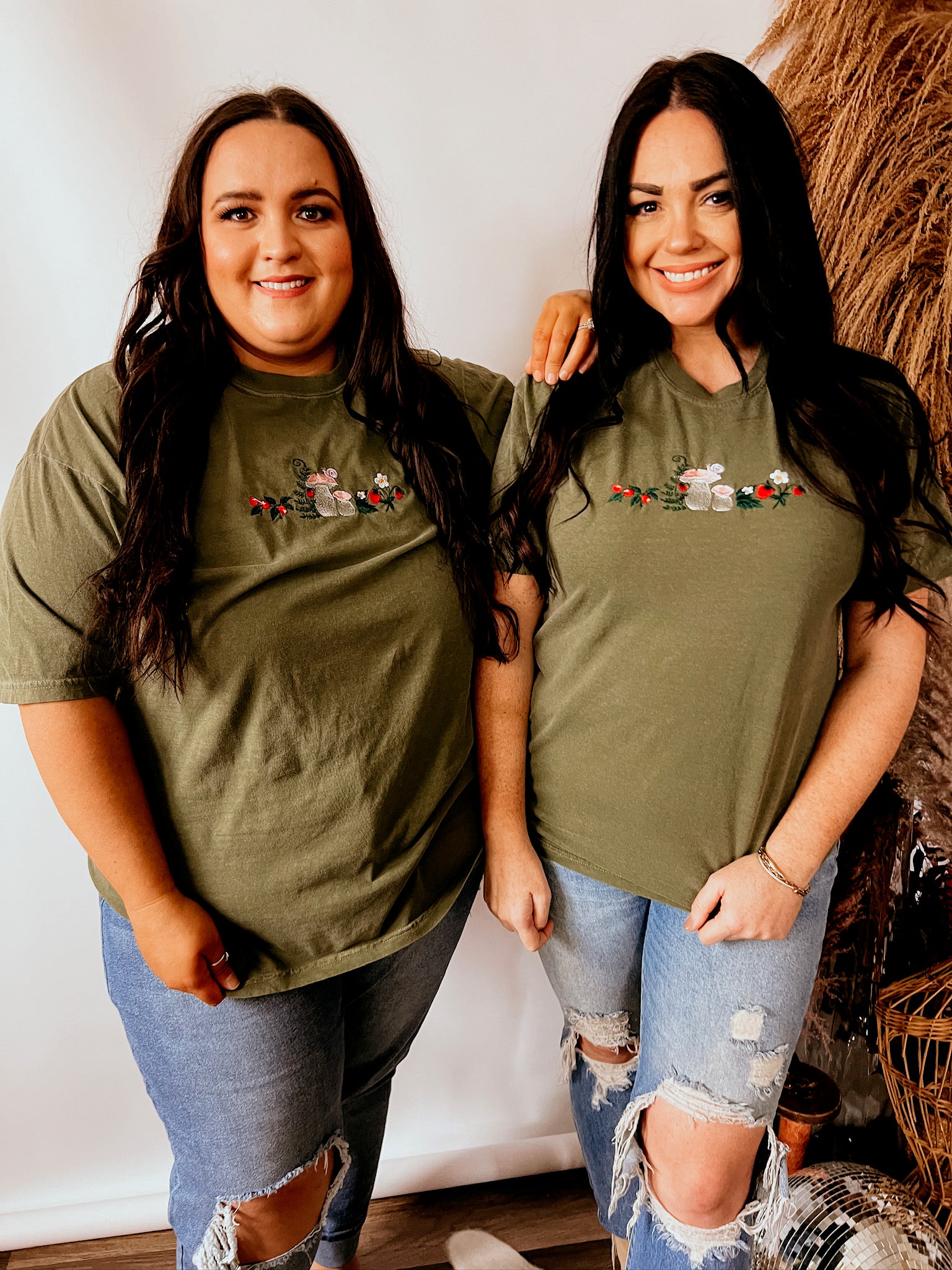 Mushroom Garden  | Handmade Tee