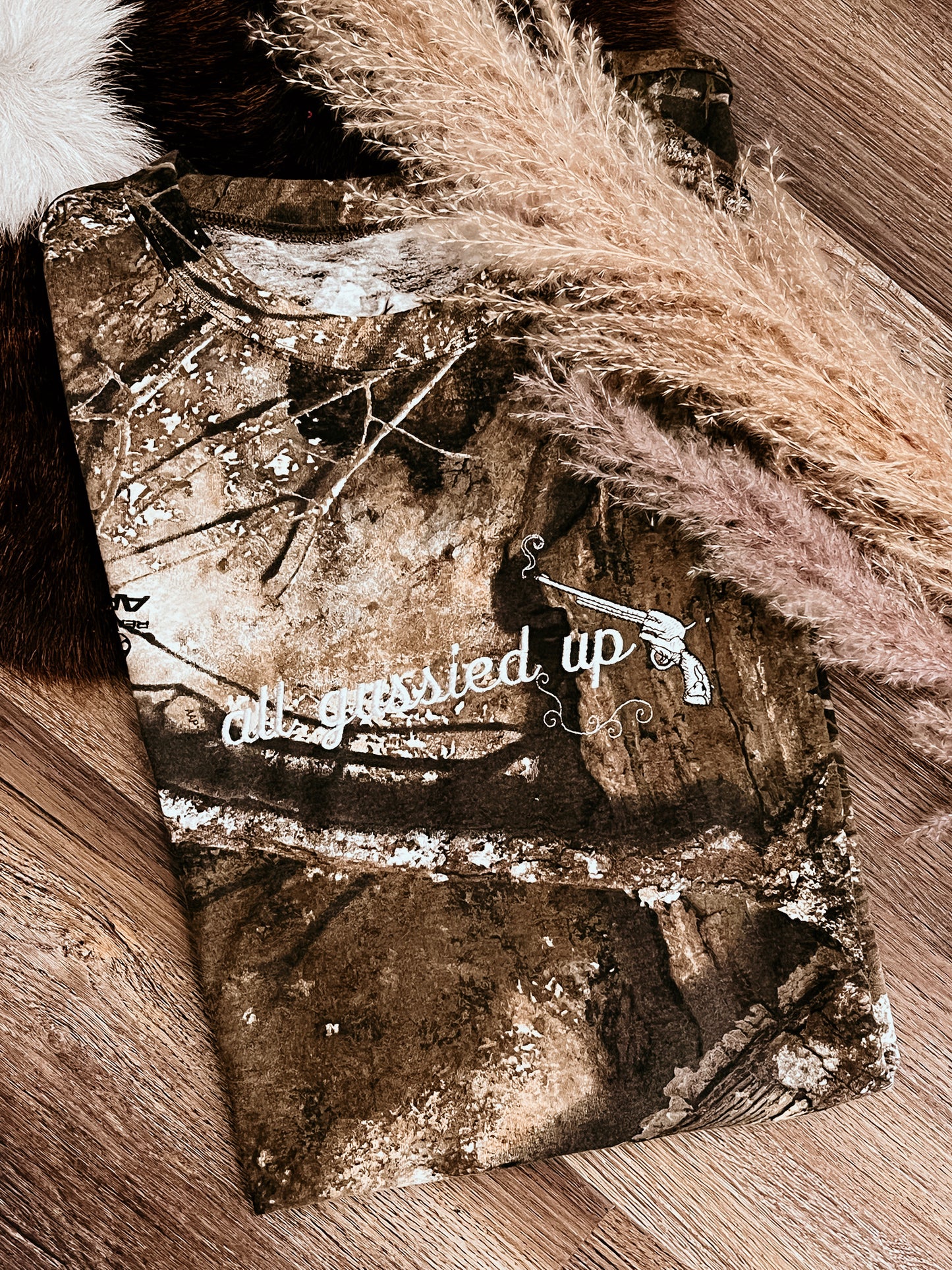 All Gussied Up | Camo Tee