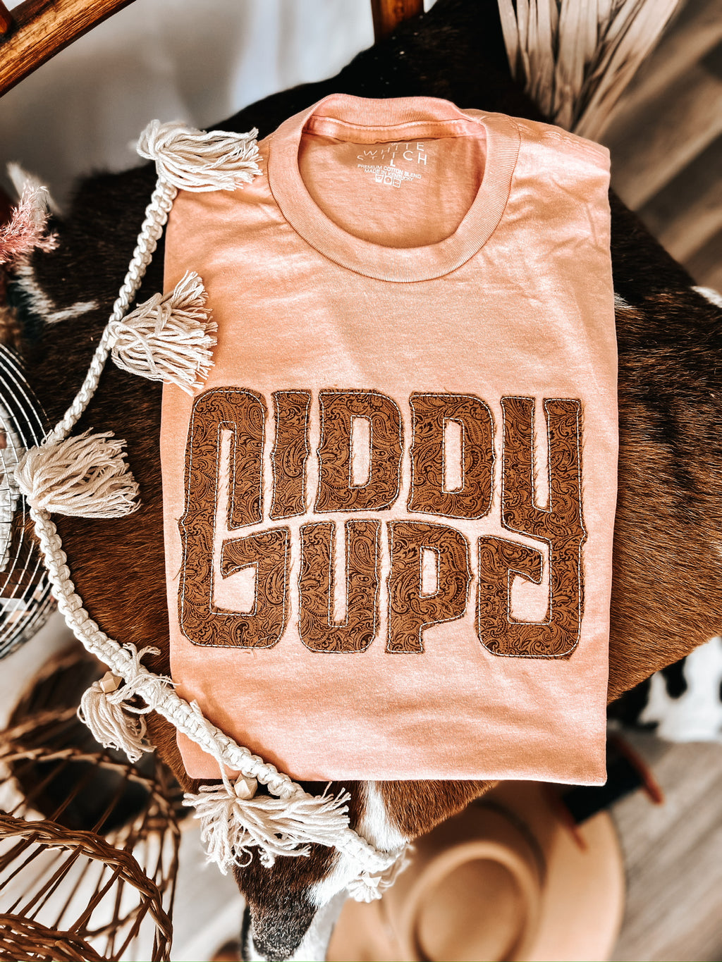 Giddy Up | Handmade Applique Tee