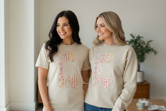 God is Good | Handmade apparel