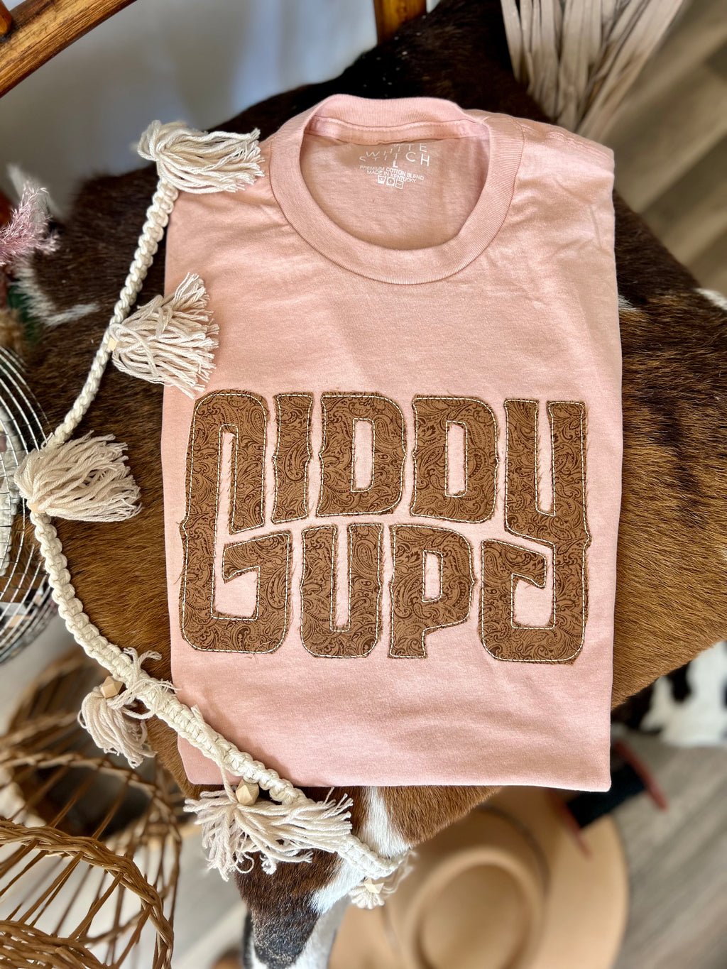 Giddy Up | Handmade Applique Tee