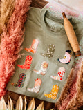 Stacked Boots Handmade Tee | Olive