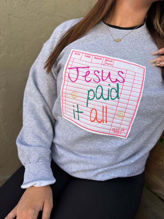Jesus Paid it All