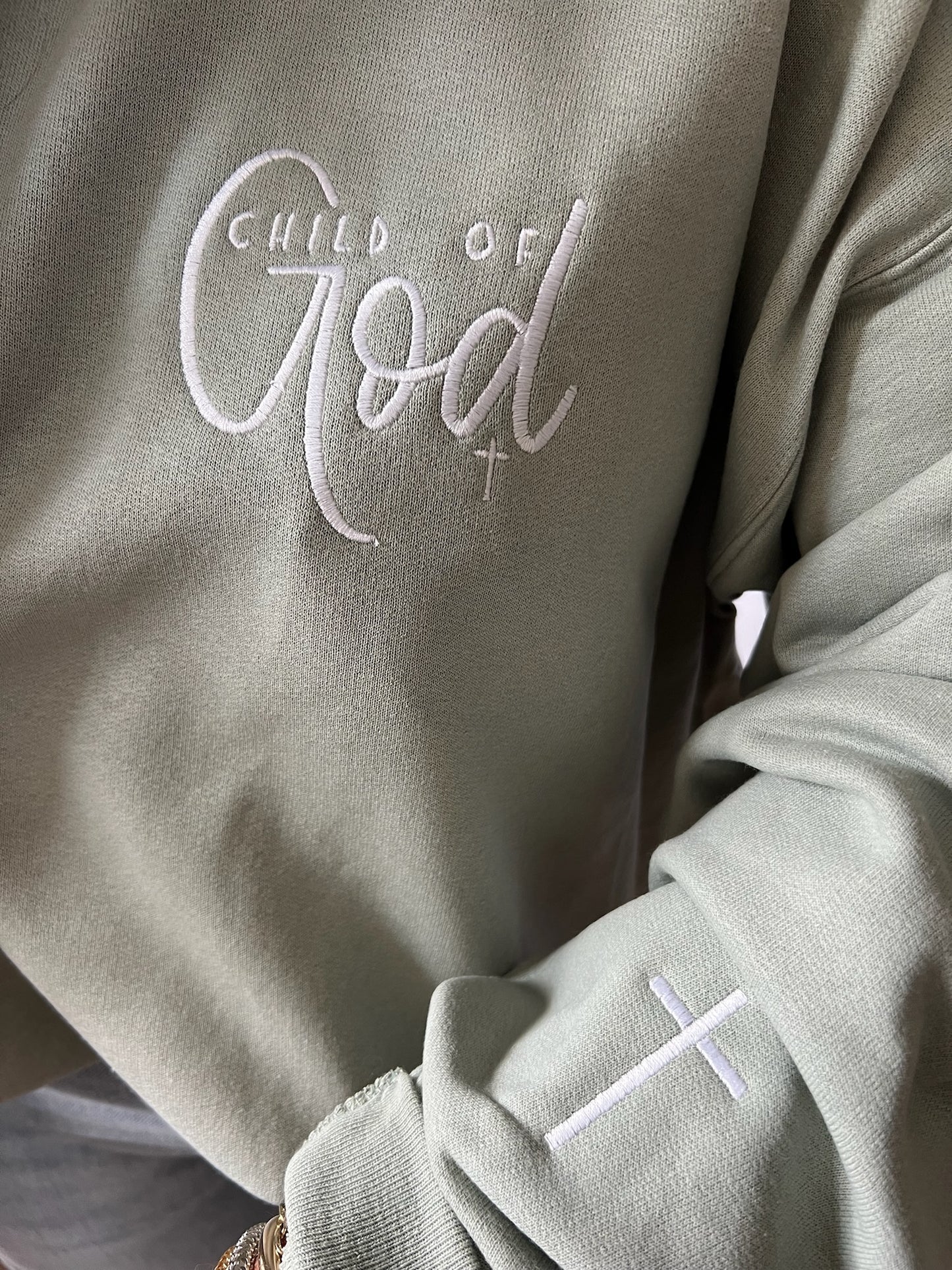 Child Of God | Handmade Sweatshirt