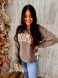Mama Bow Sweatshirt | Customizable | GRAY