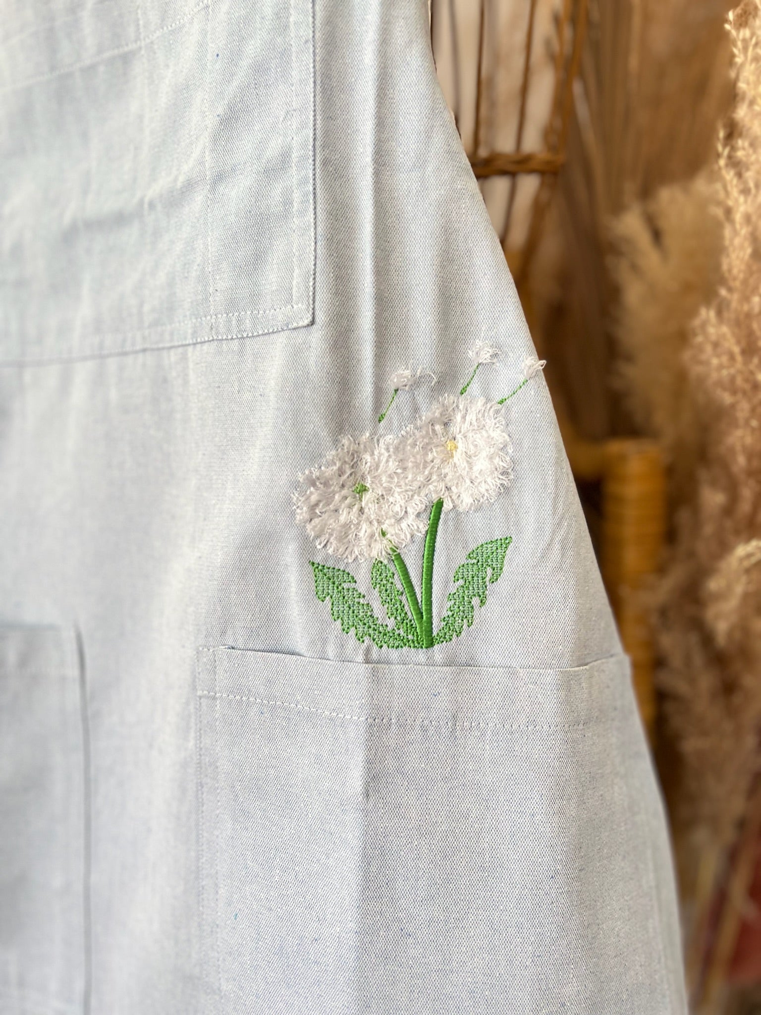 Dandelion Apron | Chambray