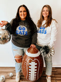Go Cats Disco Handmade Sweatshirt