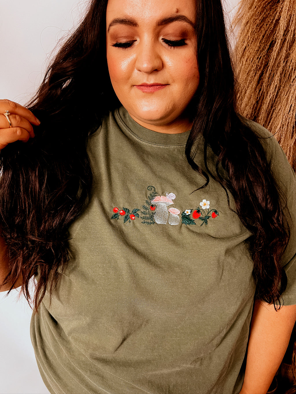 Mushroom Garden  | Handmade Tee