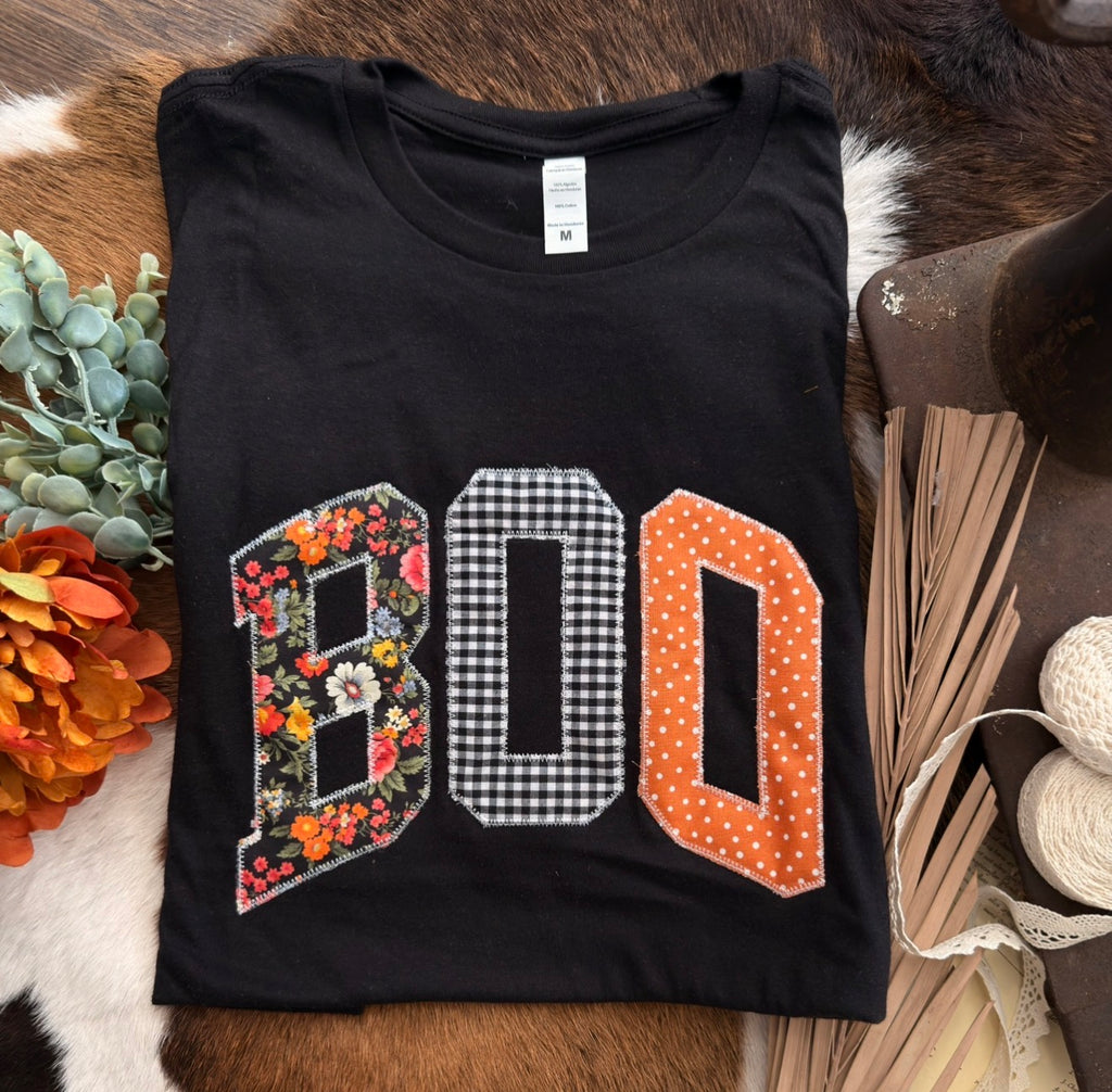 Boo Patchwork Floral | Handmade shirts