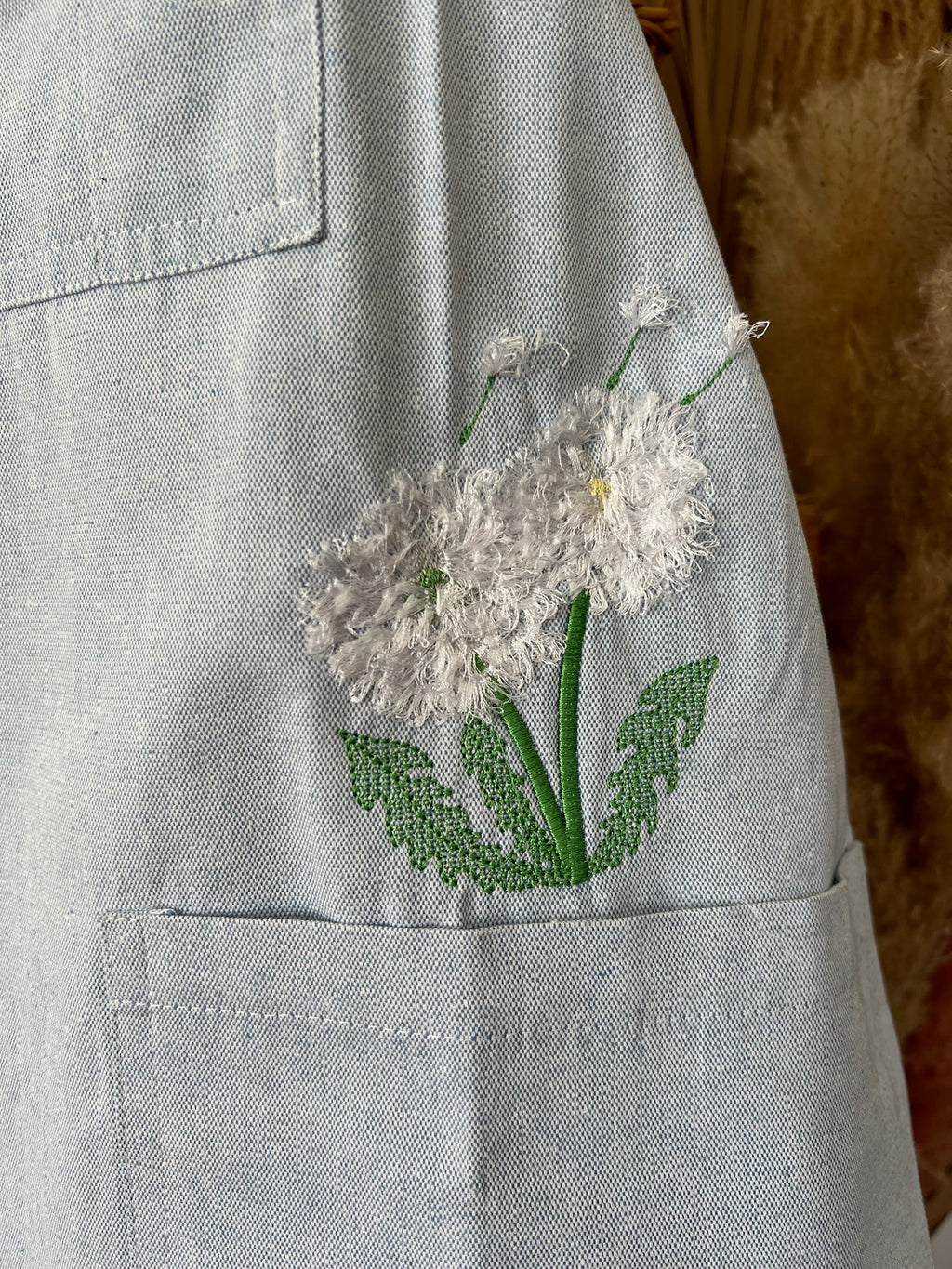 Dandelion Apron | Chambray