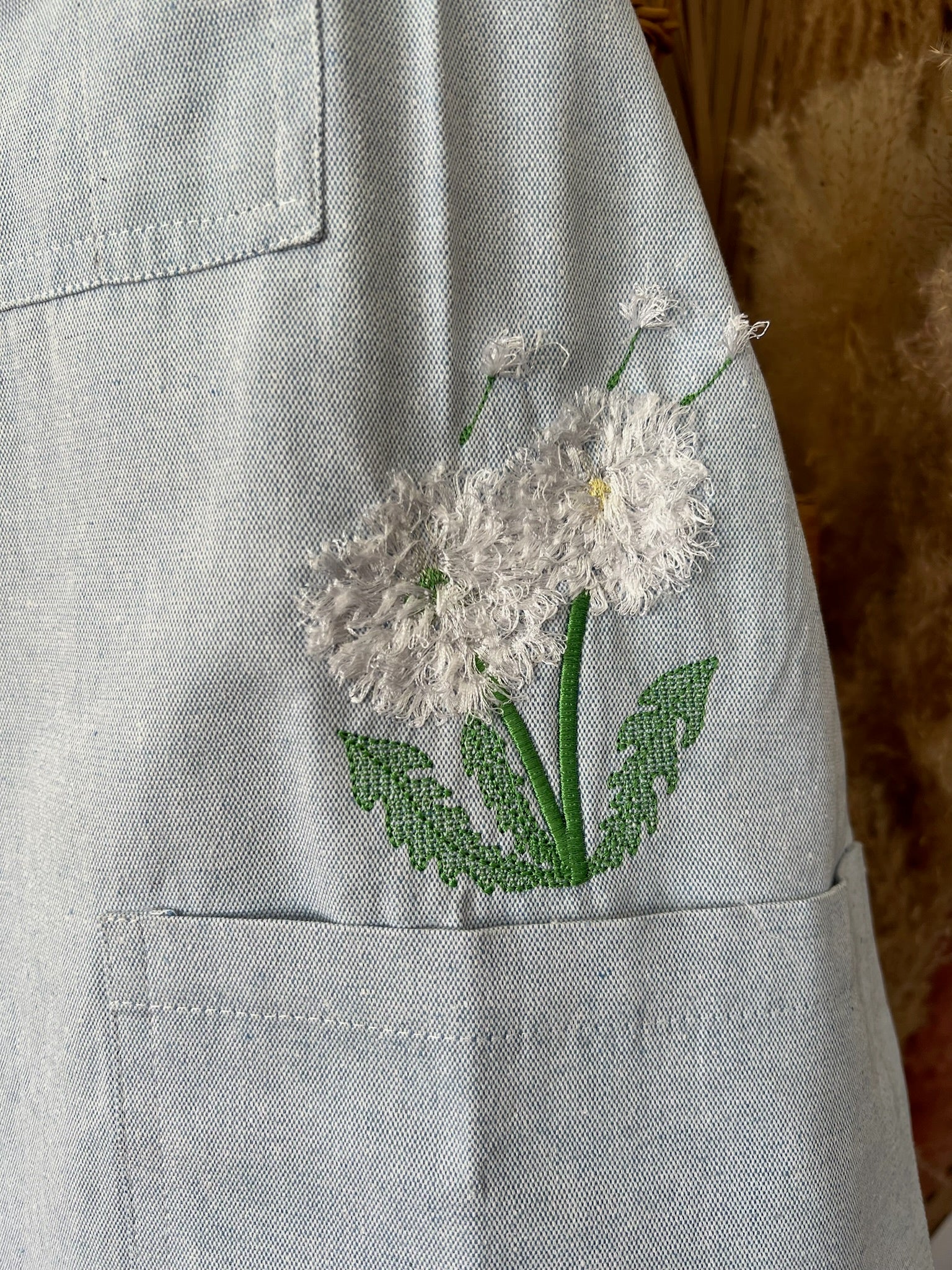 Dandelion Apron | Chambray