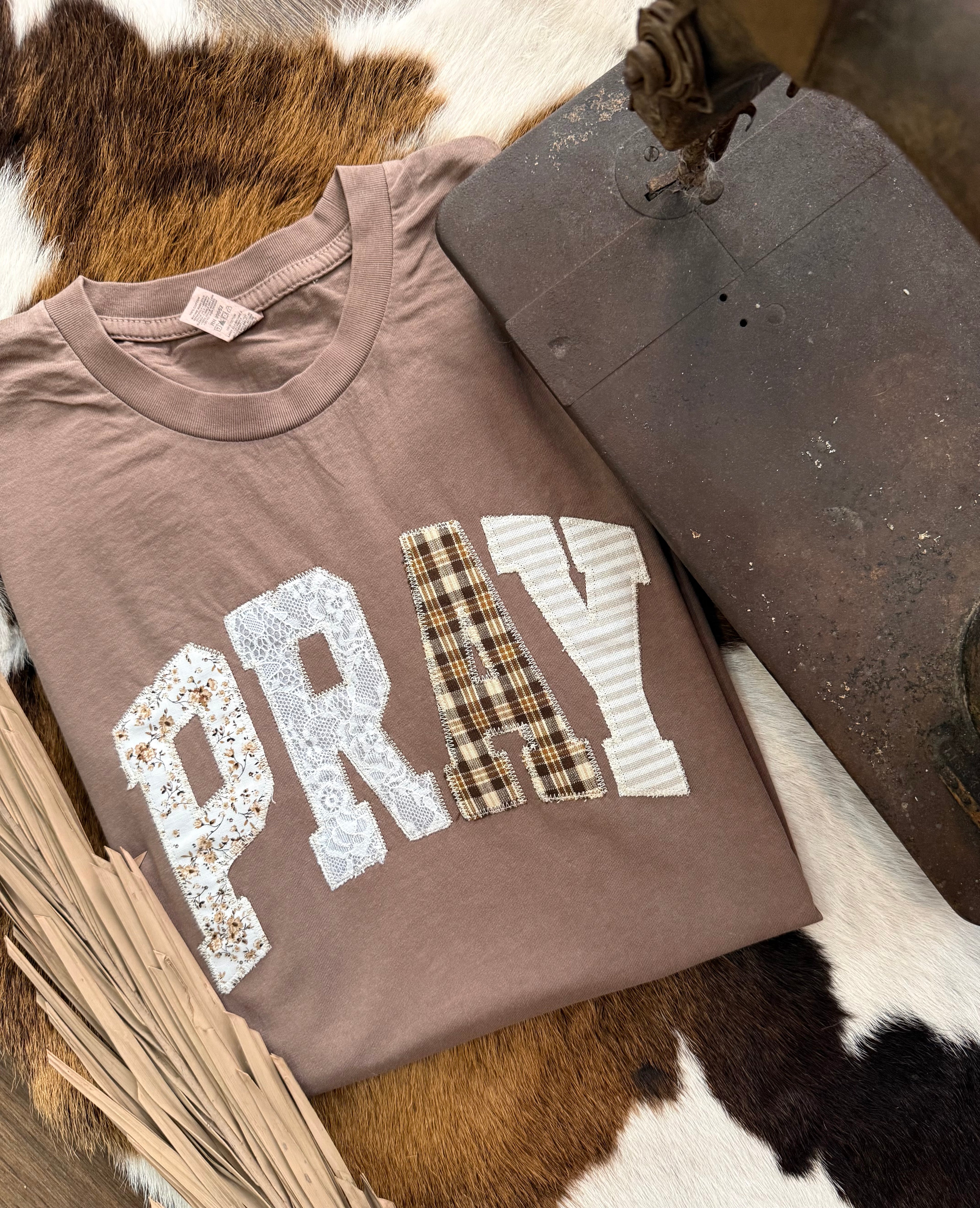 Pray Patchwork Neutrals