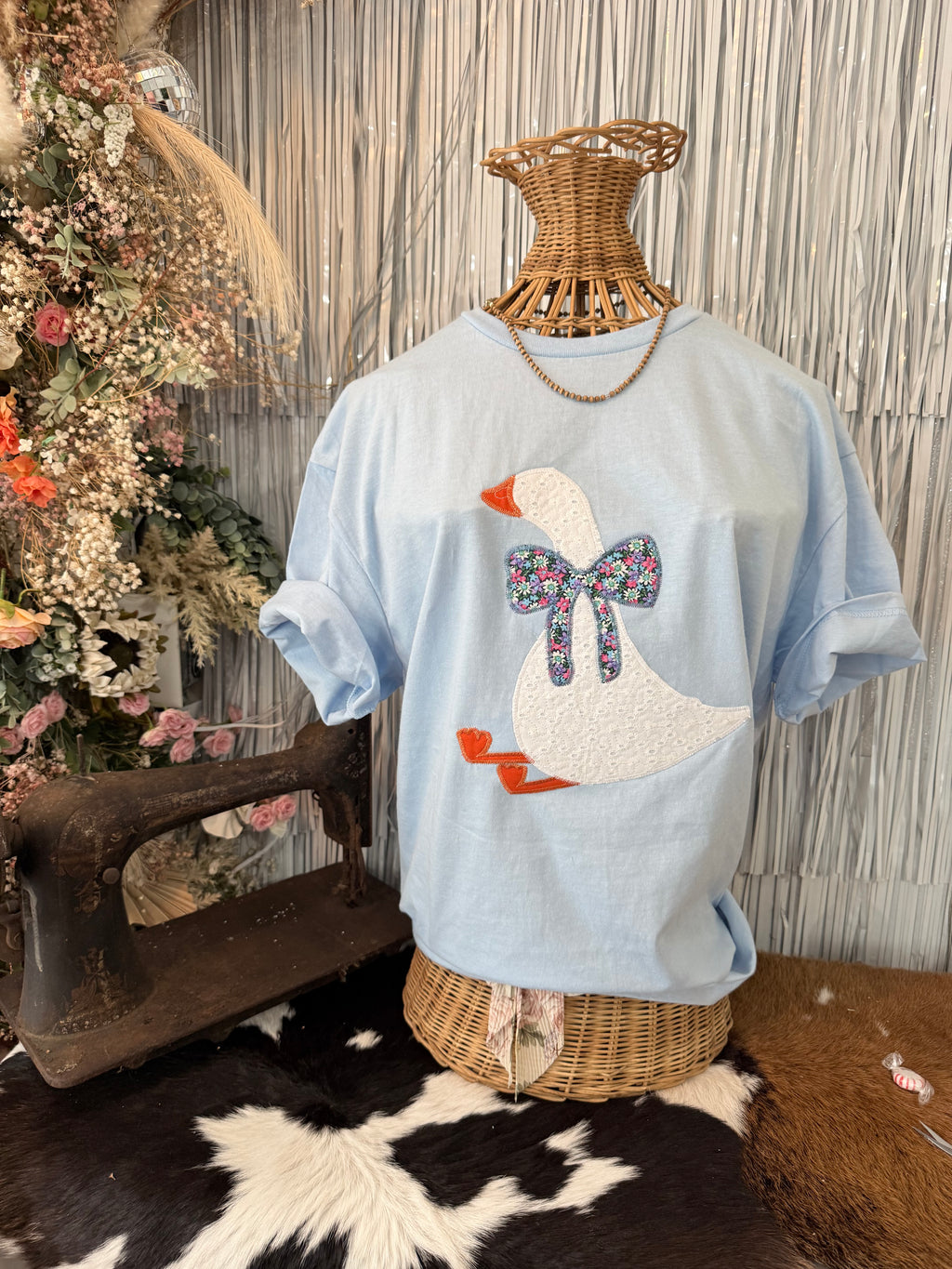 Silly Goose Lace Tee