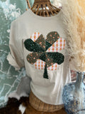Cottage Quilt Shamrock  | Handmade