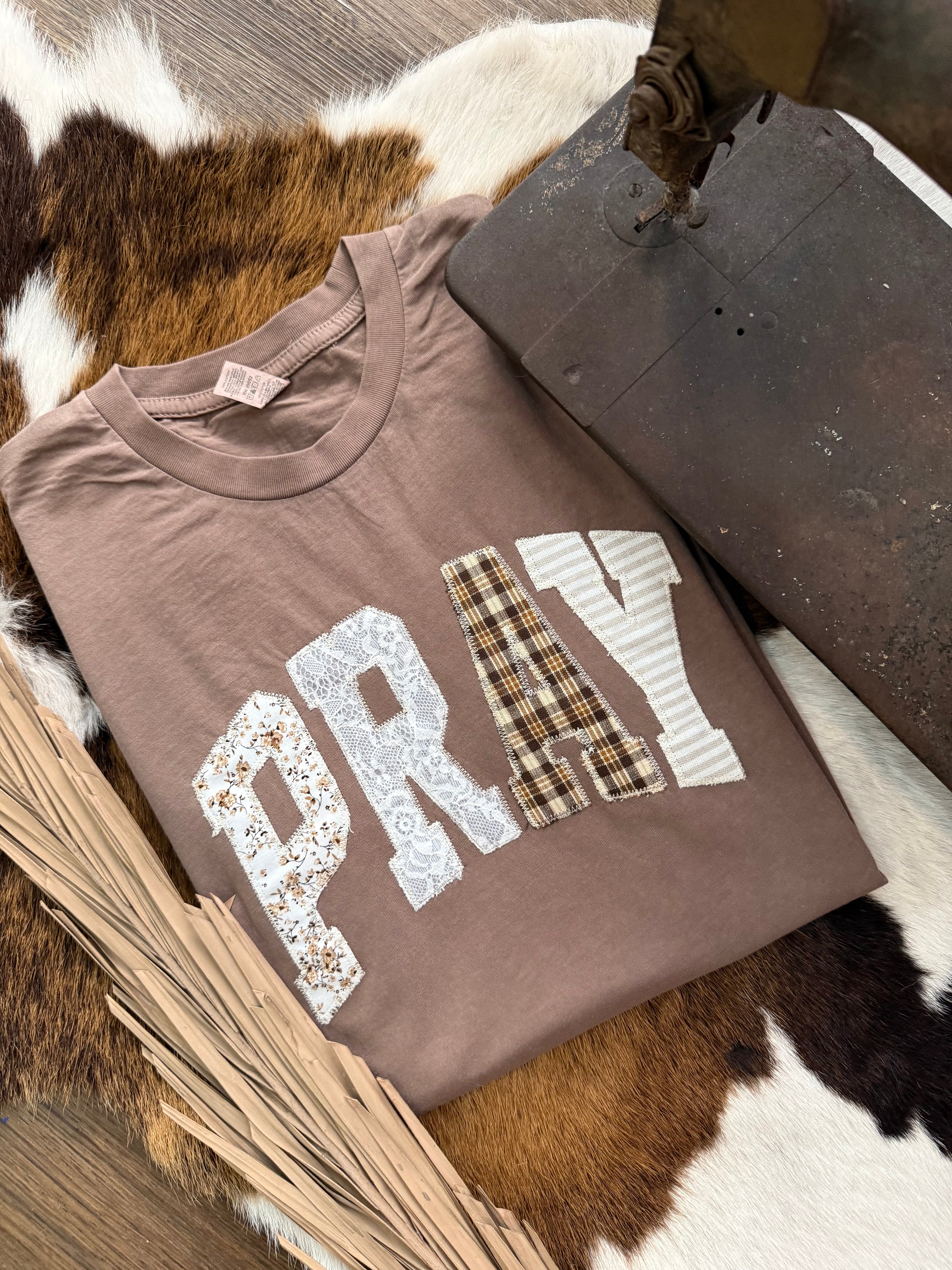 Pray Patchwork Neutrals