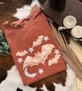 Bats in the Night| Orange | Handmade