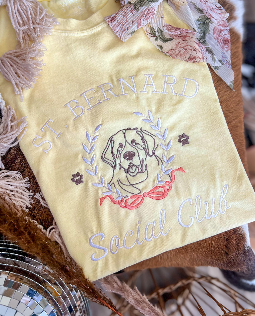 Social Dog Club | Customized|Handmade Tee
