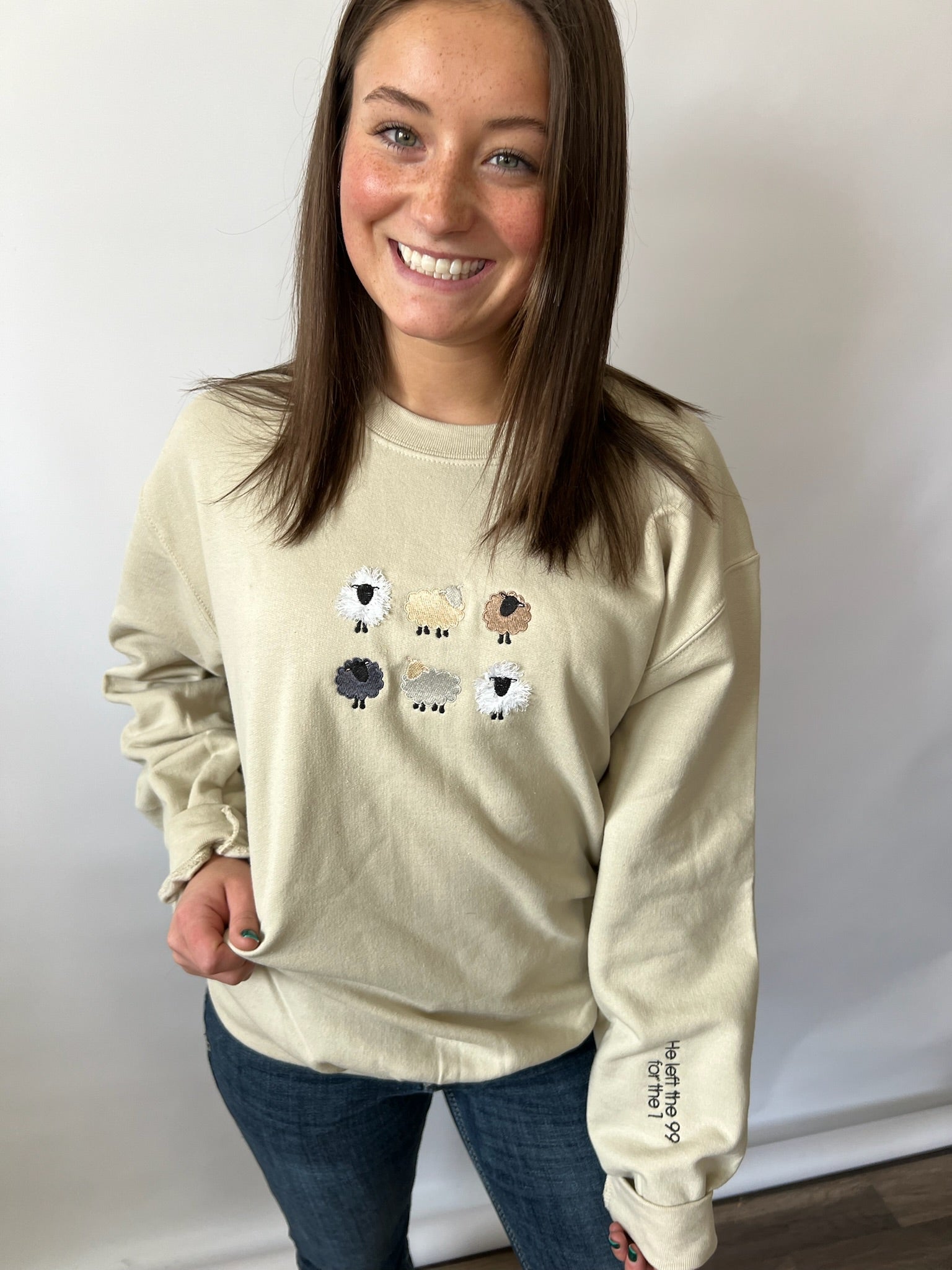 He Left The 99 For The One | Handmade Sweatshirt