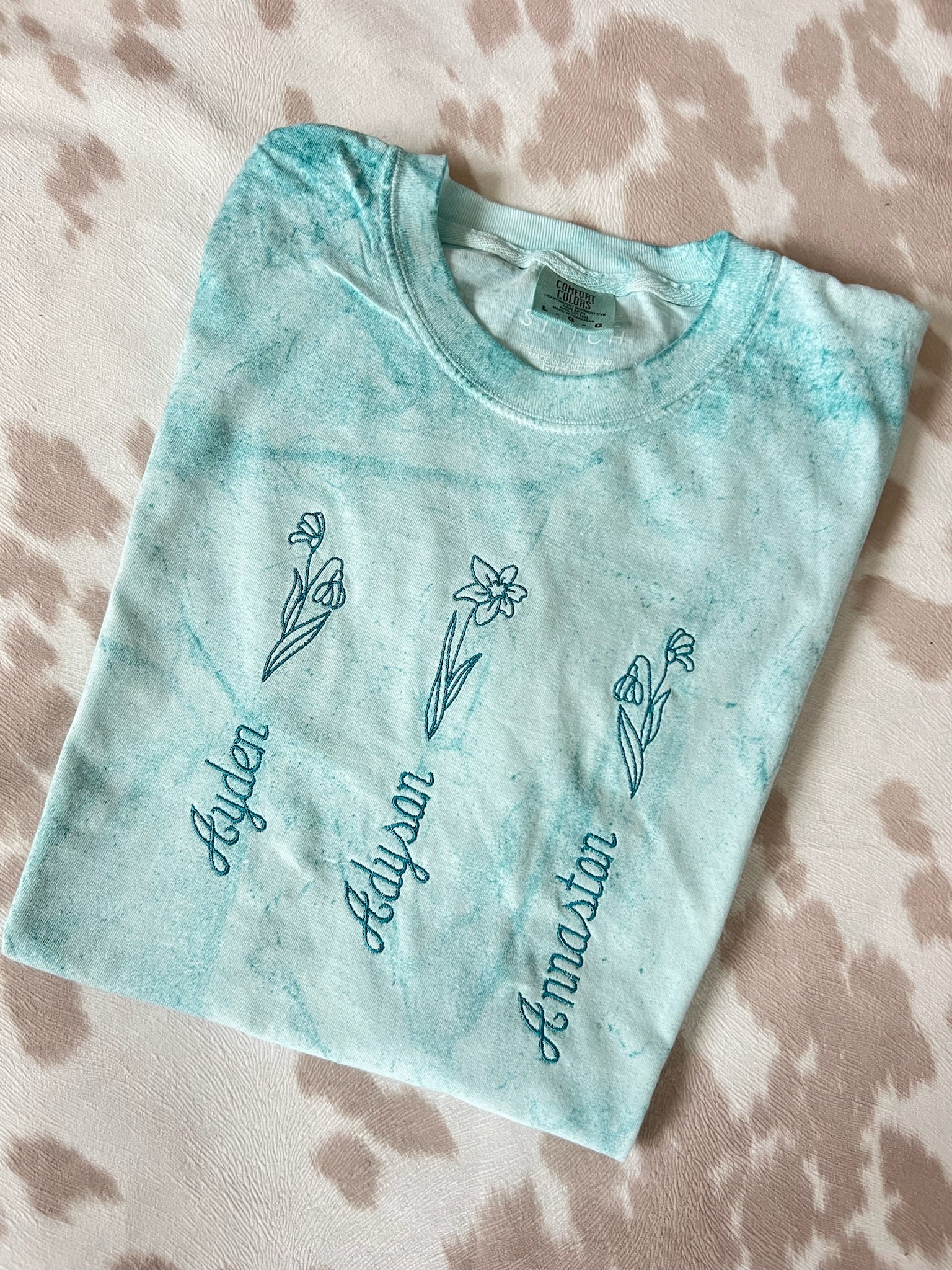 Birth Flower Customizable | Mama Tee