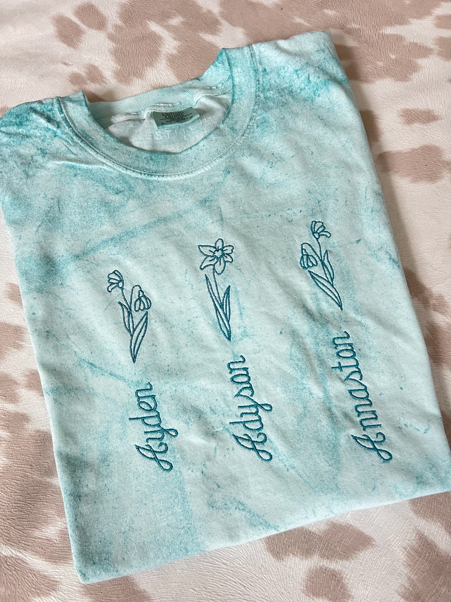 Birth Flower Customizable | Mama Tee